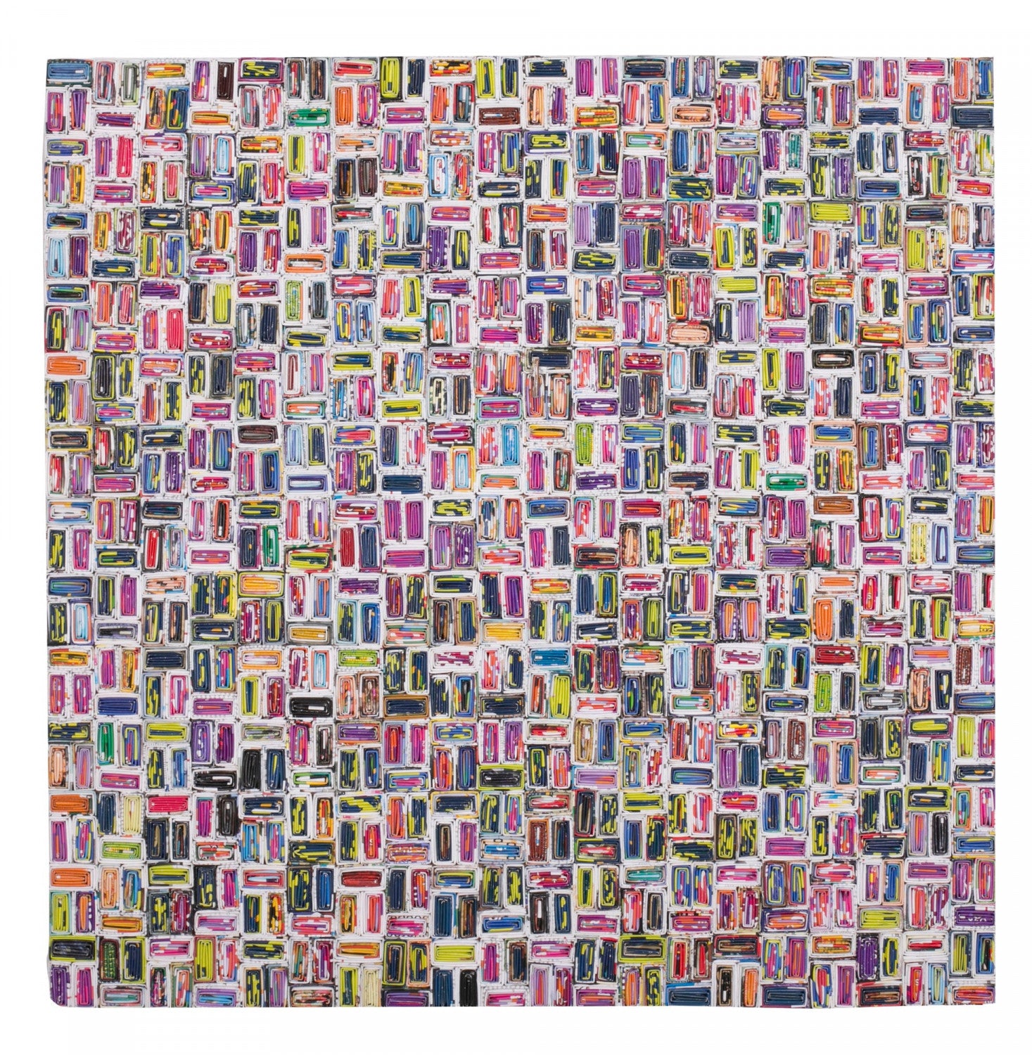 Bayan 24 Kaleidoscope Wall Art - Vibrant Colorful Abstract Canvas Painting for Living Room, Bedroom & Office Decor - Modern Home Wall Decor for Housewarming Gifts