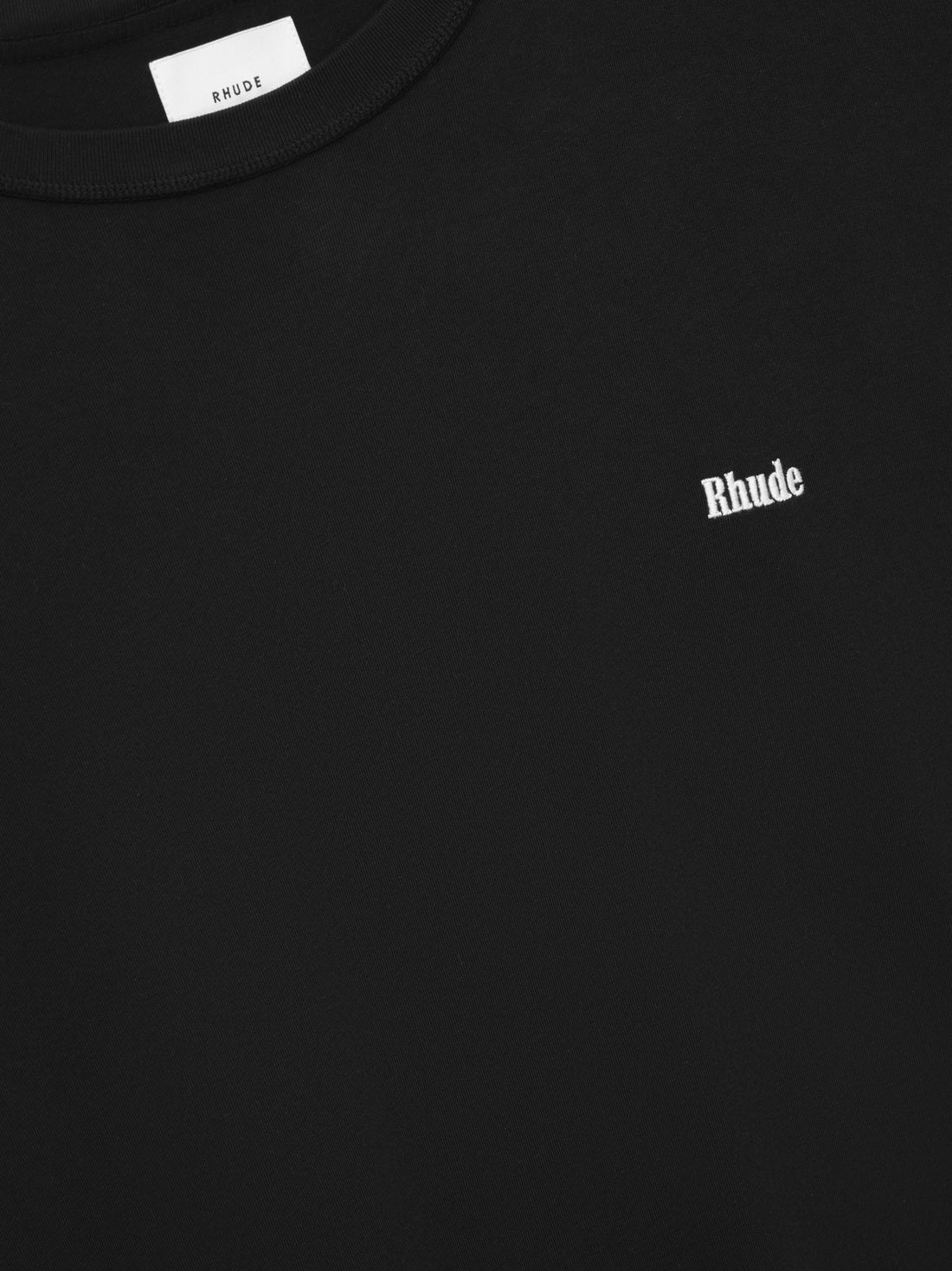 Rhude Classique Reverse Long Sleeve Tee - Black | Men's Streetwear Fashion | Perfect for Casual Outfits & Urban Style
