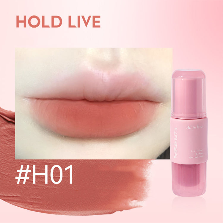 HOLD LIVE Velvet Cloud Sensation Lip Glaze - Hydrating Matte Liquid Lipstick with Long Lasting Wear, Vegan & Cruelty Free - Perfect for Everyday Makeup, Date Night & Special Occasions