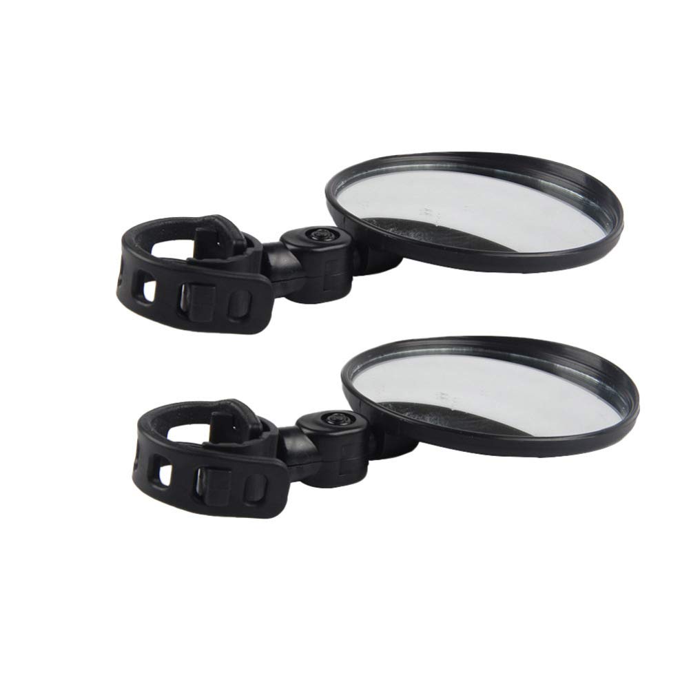 BESPORTBLE Universal Bike Handlebar Rearview Mirror - 1 Pair, Adjustable Safety Mirror for Cycling, Motorcycle, Scooter - Perfect for Commuting, Touring & Outdoor Adventures
