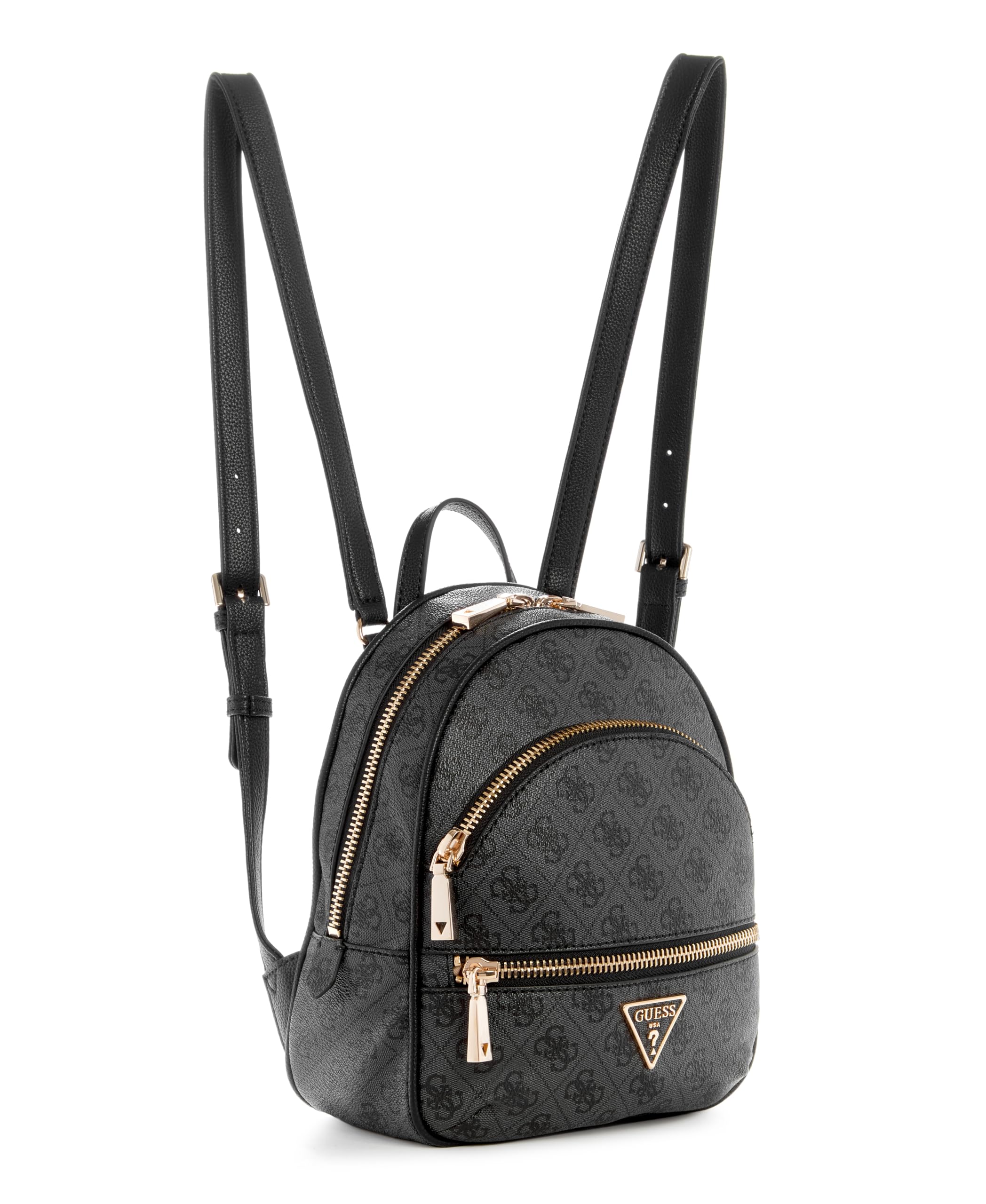 GUESS Manhattan Backpack for Women - Stylish Laptop Backpack with USB Charging Port, Water-Resistant College School Bag - Perfect for Work, Travel & Daily Commute