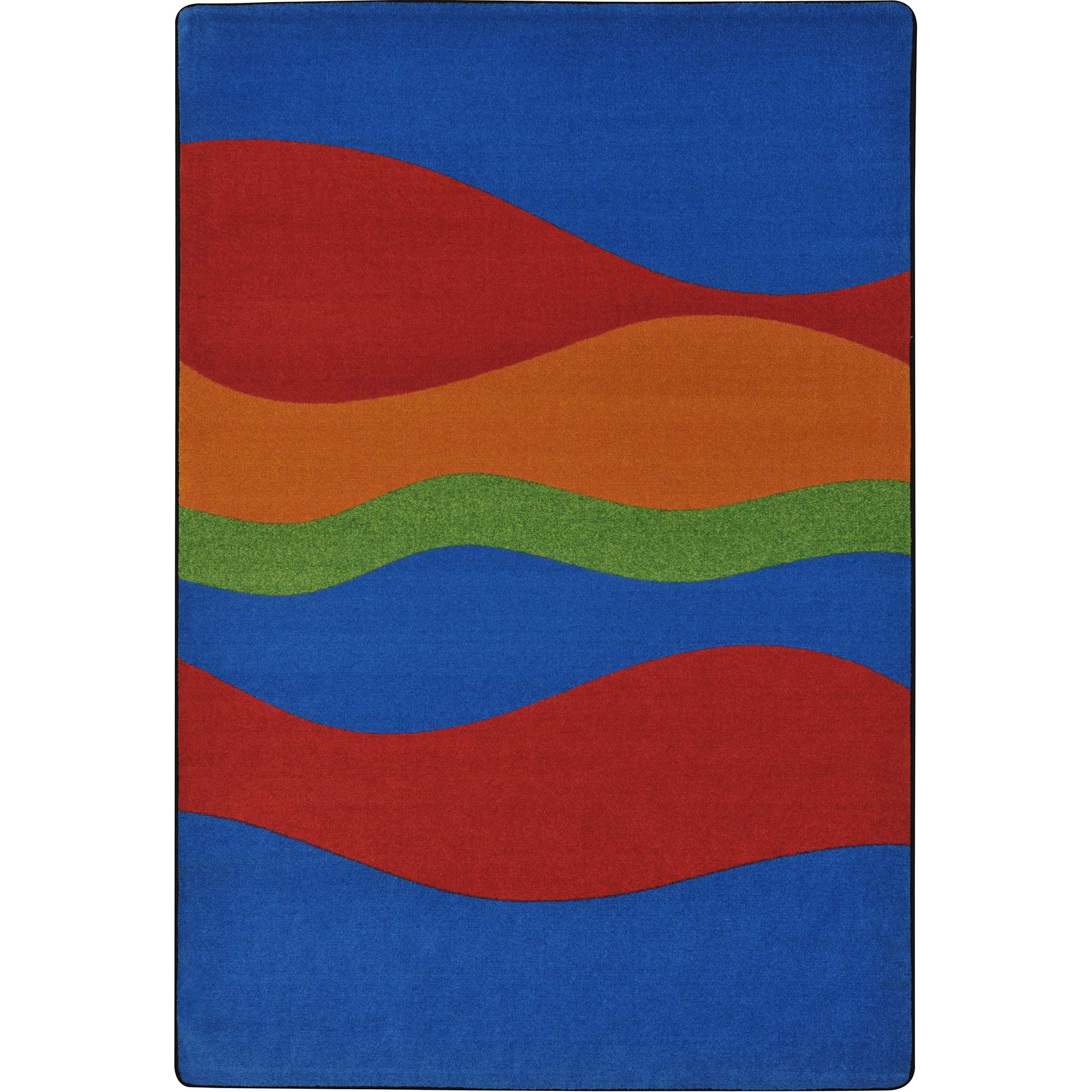 Joy Carpets Flow Teen Area Rugs 5'4