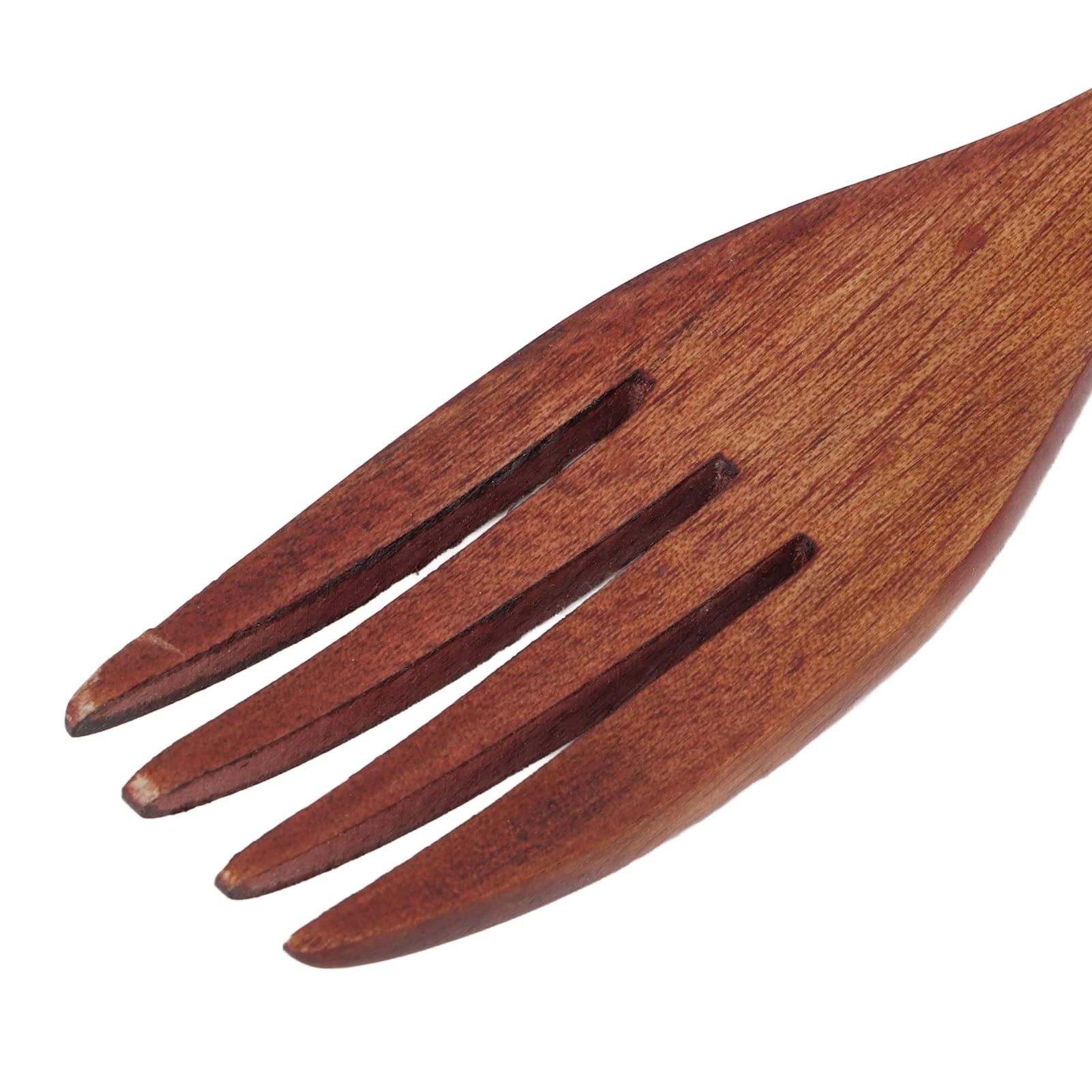 6-Piece Reusable Wooden Spoon and Fork Set - 8.9 Inch Eco-Friendly Japanese Style Cutlery for Camping, Picnics & Home Dining - Natural Wood Utensils for Sustainable Eating