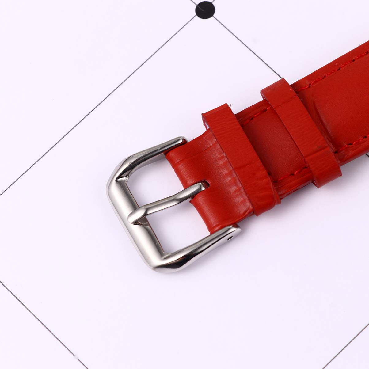 Hemobllo Stylish Women's Leather Watch Band Replacement - Adjustable Fashion Watch Strap for Apple Watch, Fitbit & More - Perfect for Work, Gym & Everyday Wear