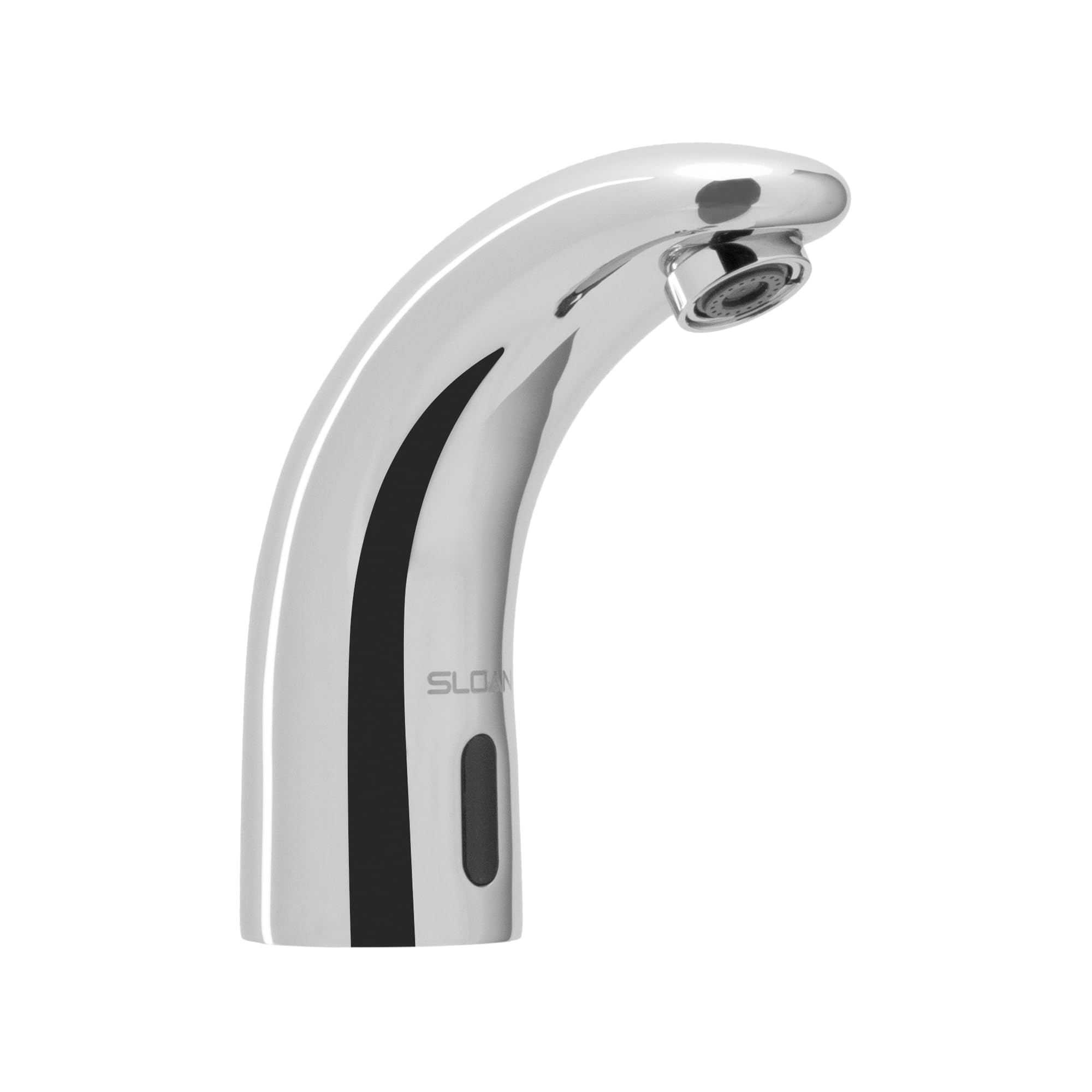 Commercial Grade Sloan SF-2400 Sensor Activated Touch-Free Faucet - 0.5 GPM Flow Rate, Deck-Mounted Design with Polished Chrome Finish (Model 3362130) - Ideal for Restaurants, Hospitals, and Public Restrooms