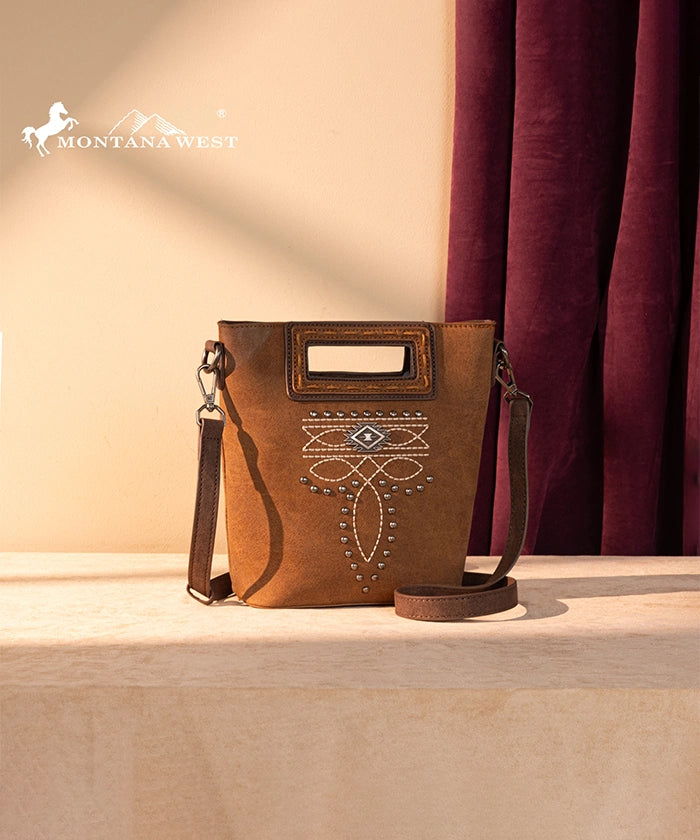 Montana West Diamond Cross Stitch Crossbody Purse for Women | Fashionable Leather Shoulder Bag | Perfect for Church, Date Night & Daily Use