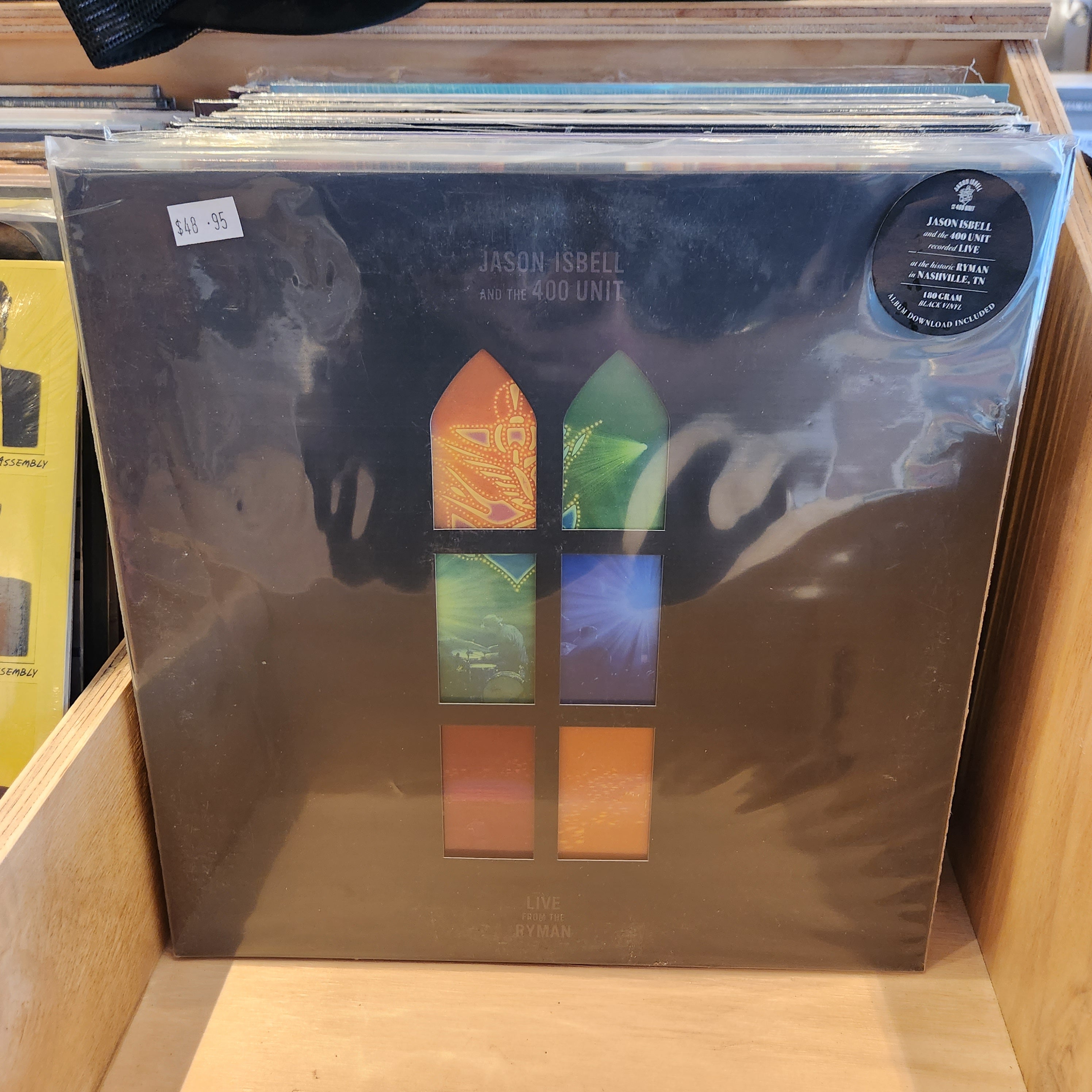 Jason Isbell & the 400 Unit - Live from the Ryman (Double Vinyl LP) | Limited Edition Live Album | Perfect for Vinyl Collectors & Music Enthusiasts | Great for Home Listening & Gifts
