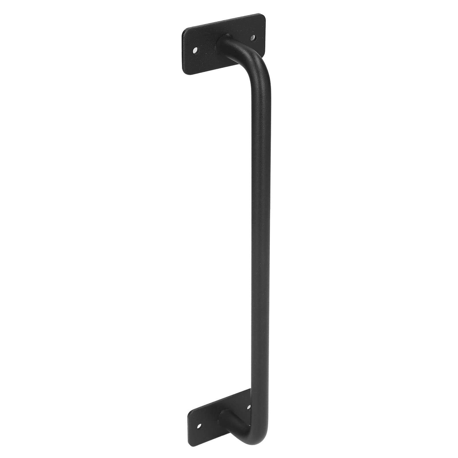 Stainless Steel Gate Handle - Heavy Duty Carbon Steel Barn Door Handle & Cabinet Pulls for Garage, Closet, Drawer - Rustproof Sliding Door Levers for Interior & Exterior Use - Perfect for Farmhouse, Industrial & Modern Home Decor