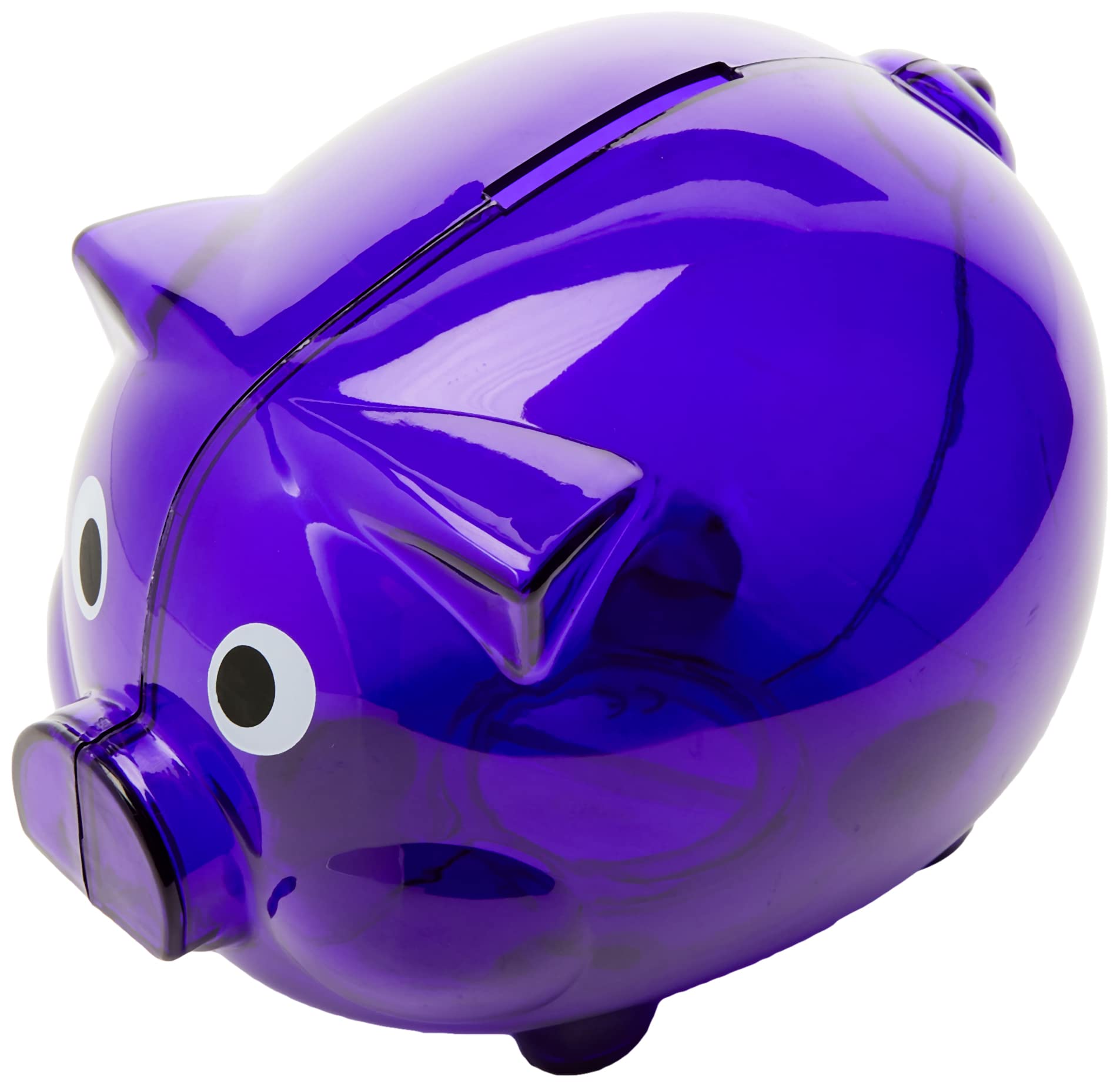 EE Money Box - Purple Piggy Bank for Kids & Adults - Perfect for Savings, Gifts, and Home Decor (One Size)