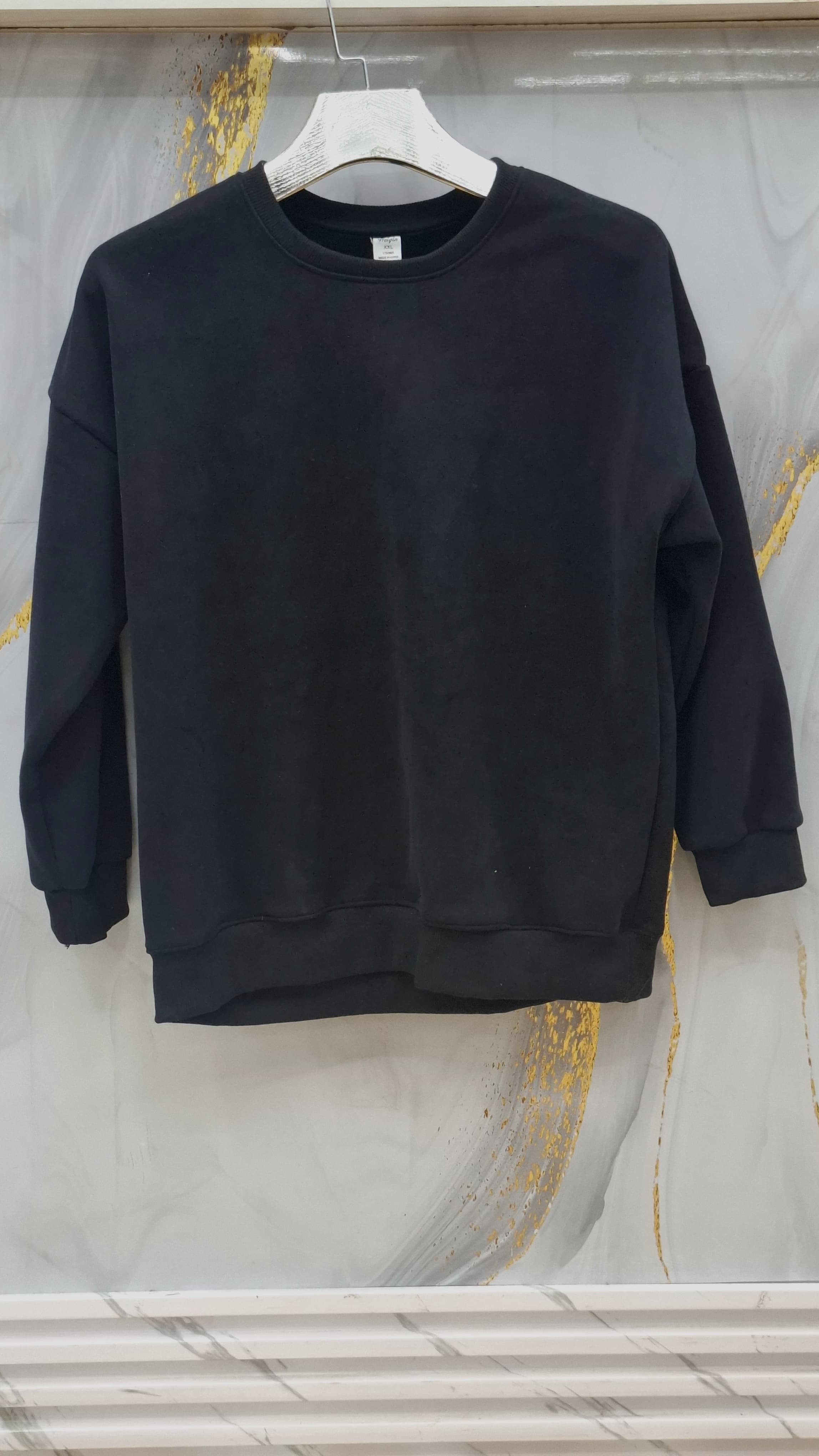 Premium Cotton Sweatshirt for Men & Women - Soft & Comfortable Pullover Hoodie for Casual Wear, Gym, and Outdoor Activities