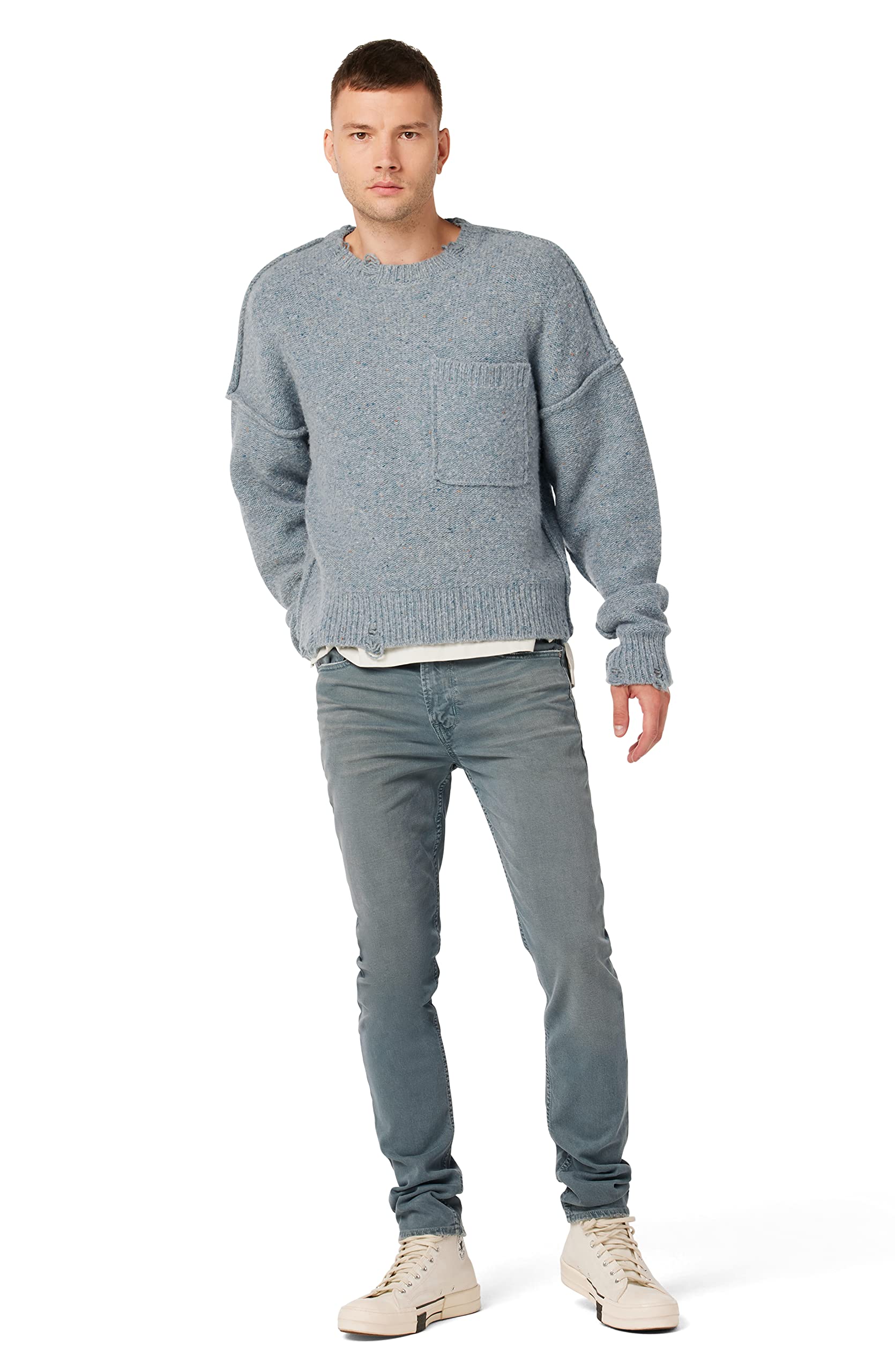 HUDSON Men's Axl Slim Fit Stretch Denim Jeans - Comfortable & Stylish for Casual Wear, Work & Everyday Outfits