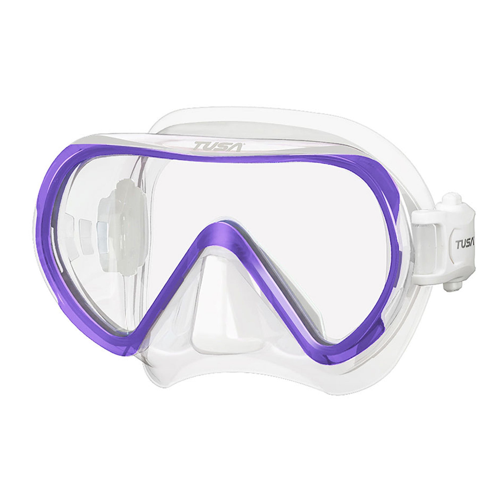 TUSA INO Dive Mask - Professional Snorkeling & Scuba Diving Mask for Adults - Comfortable Silicone Skirt & Tempered Glass Lens - Perfect for Ocean Exploration, Pool Training & Underwater Photography