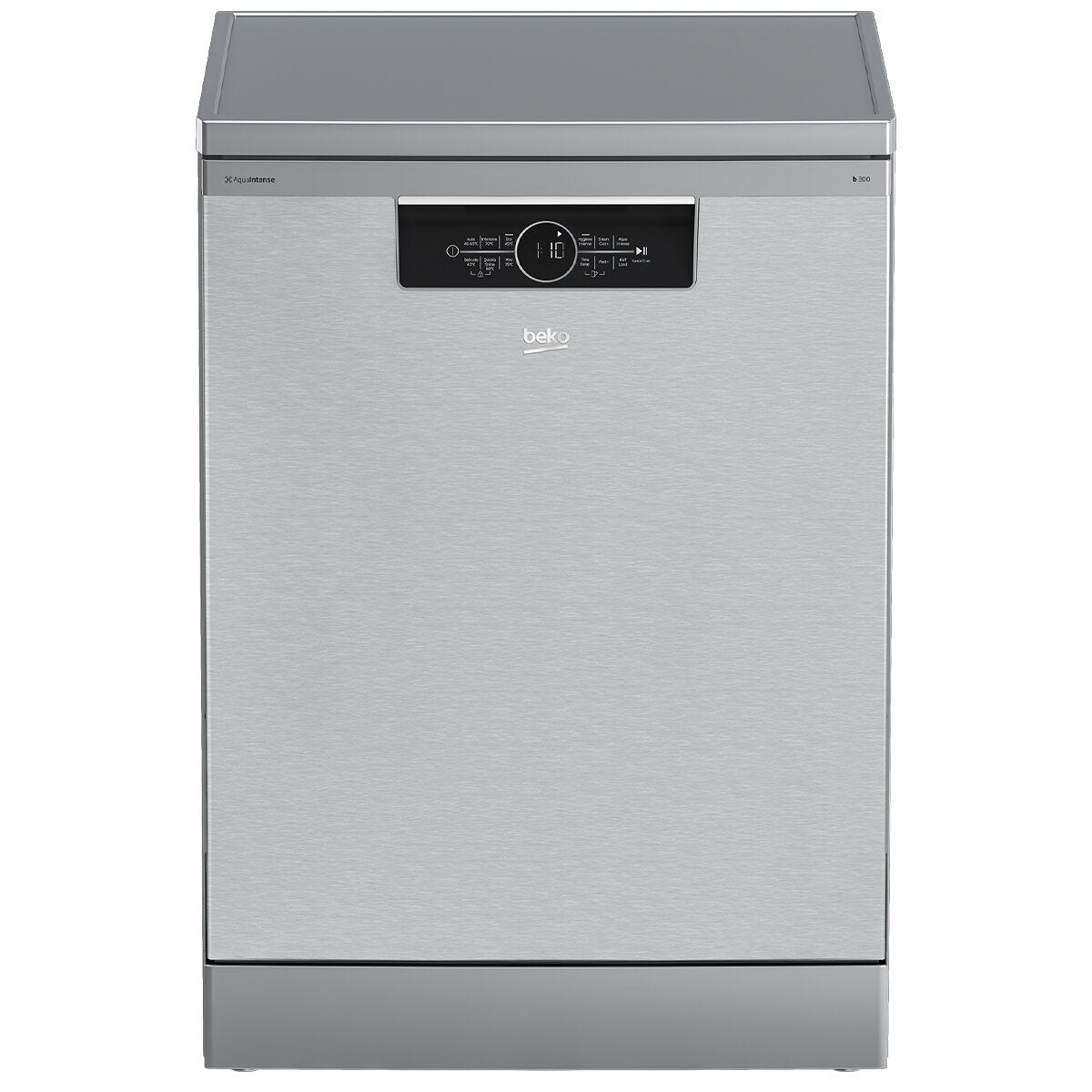 Beko BDFB1630X 60cm Stainless Steel Dishwasher with Auto Door, Fan Drying & 5-Year Warranty - Perfect for Small Kitchens, Apartments and Energy-Efficient Homes