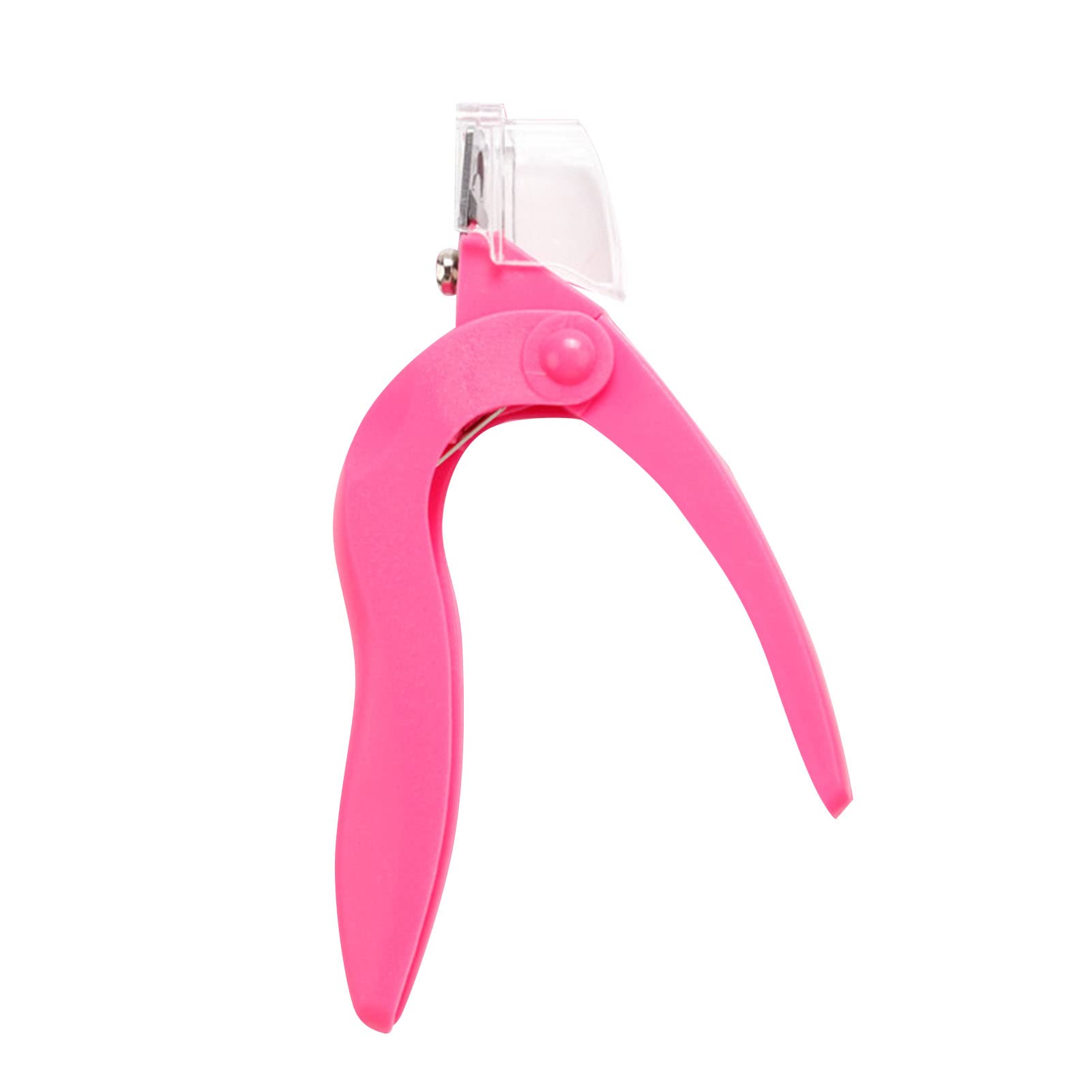 Professional Acrylic Nail Clippers for Fake Nails - Rose Red False Nail Trimmer, Salon-Grade Nail Cutters for Acrylic Nails & Tips - Perfect for Manicures, Nail Art & Home Salon Use