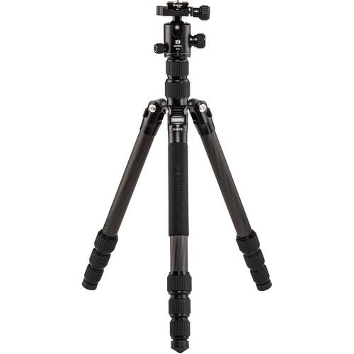 Benro Tripster Travel Tripod - 2 Series Carbon Fiber Tripod for DSLR Cameras | Compact & Lightweight for Travel, Hiking & Outdoor Photography
