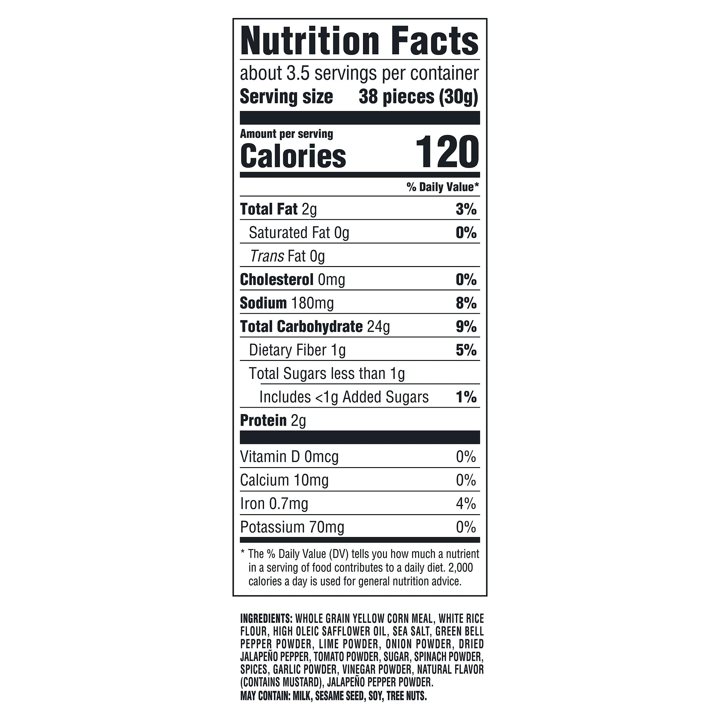 Gluten Free Jalapeño & Lime Corn Rice Snacks - Healthy Crackers for Keto & Vegan Diets, 3.5 oz Pack - Perfect for Office Snacks, School Lunches & Party Appetizers