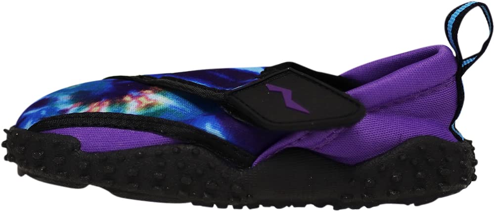 NORTY Wave Aqua Sock Water Shoes for Kids - Swim Beach Shoes for Boys & Girls - Quick-Dry Barefoot Water Socks - Non-Slip Aqua Shoes for Swimming, Surfing & Pool Play