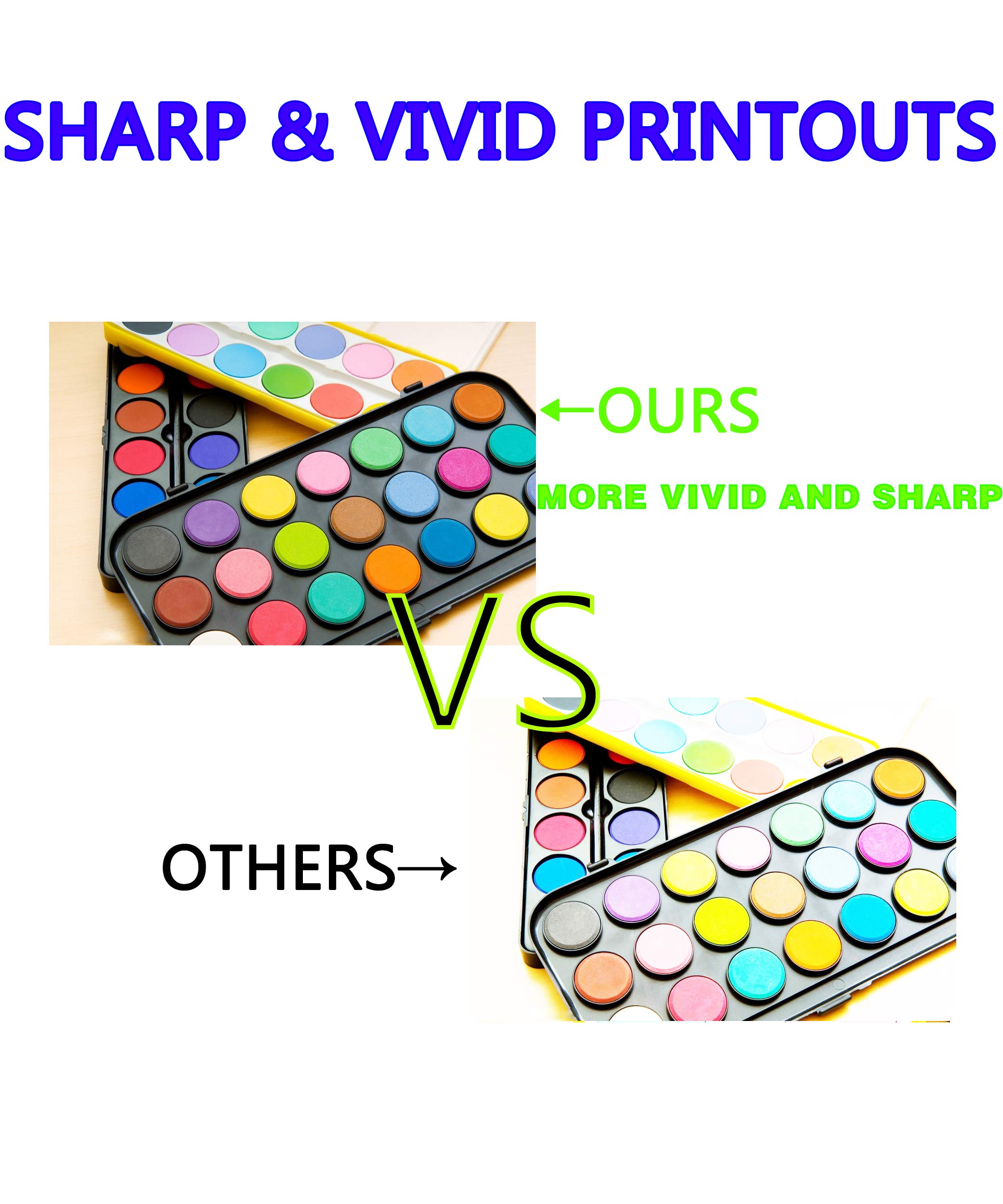 High-Quality 2-Pack EASYPRINT Compatible 932XL 933XL Ink Cartridges (2X Cyan) for HP Officejet 6600/6700/7610/7612 Printers - Perfect for Home & Office Printing, Documents, Photos, and Reports
