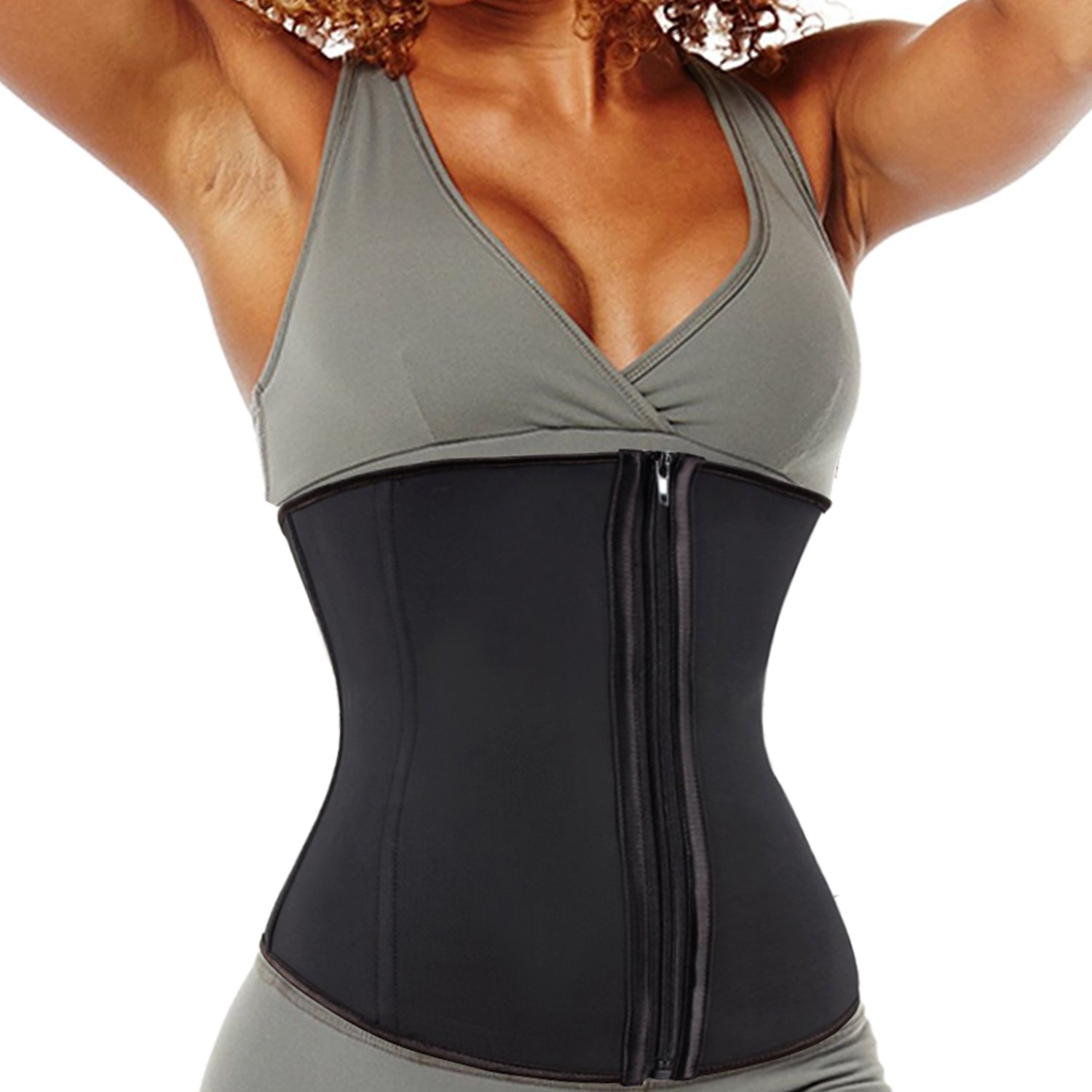 SAYFUT Latex Waist Trainer for Women - Summer Slimming Belt Corset for Weight Loss & Body Shaping - Perfect for Workouts, Postpartum Recovery & Everyday Wear