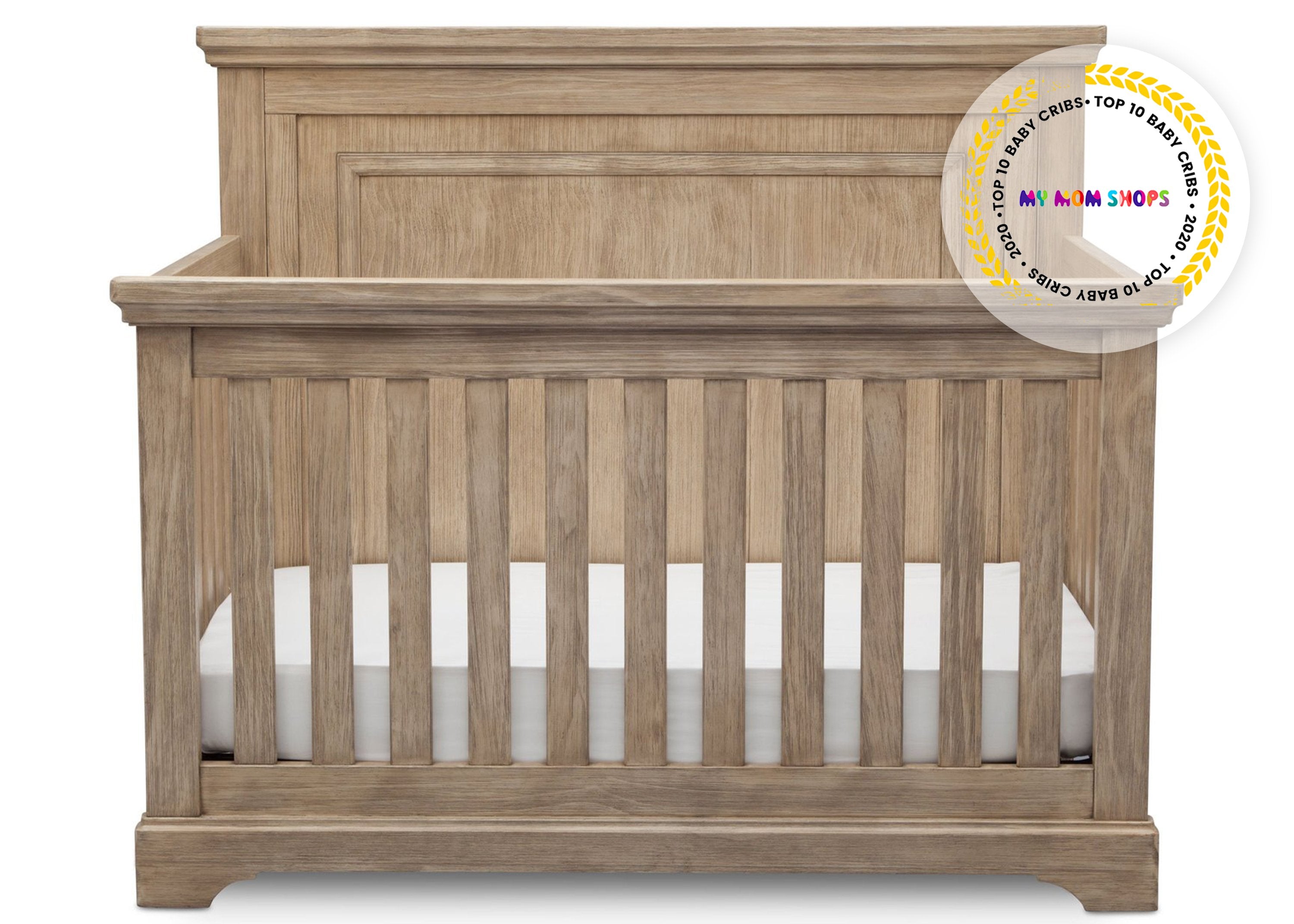Paloma 4-in-1 Convertible Baby Crib - Toddler Bed, Daybed & Full-Size Bed - Modern Nursery Furniture for Boys & Girls - Perfect for Newborns to Teens Bedroom