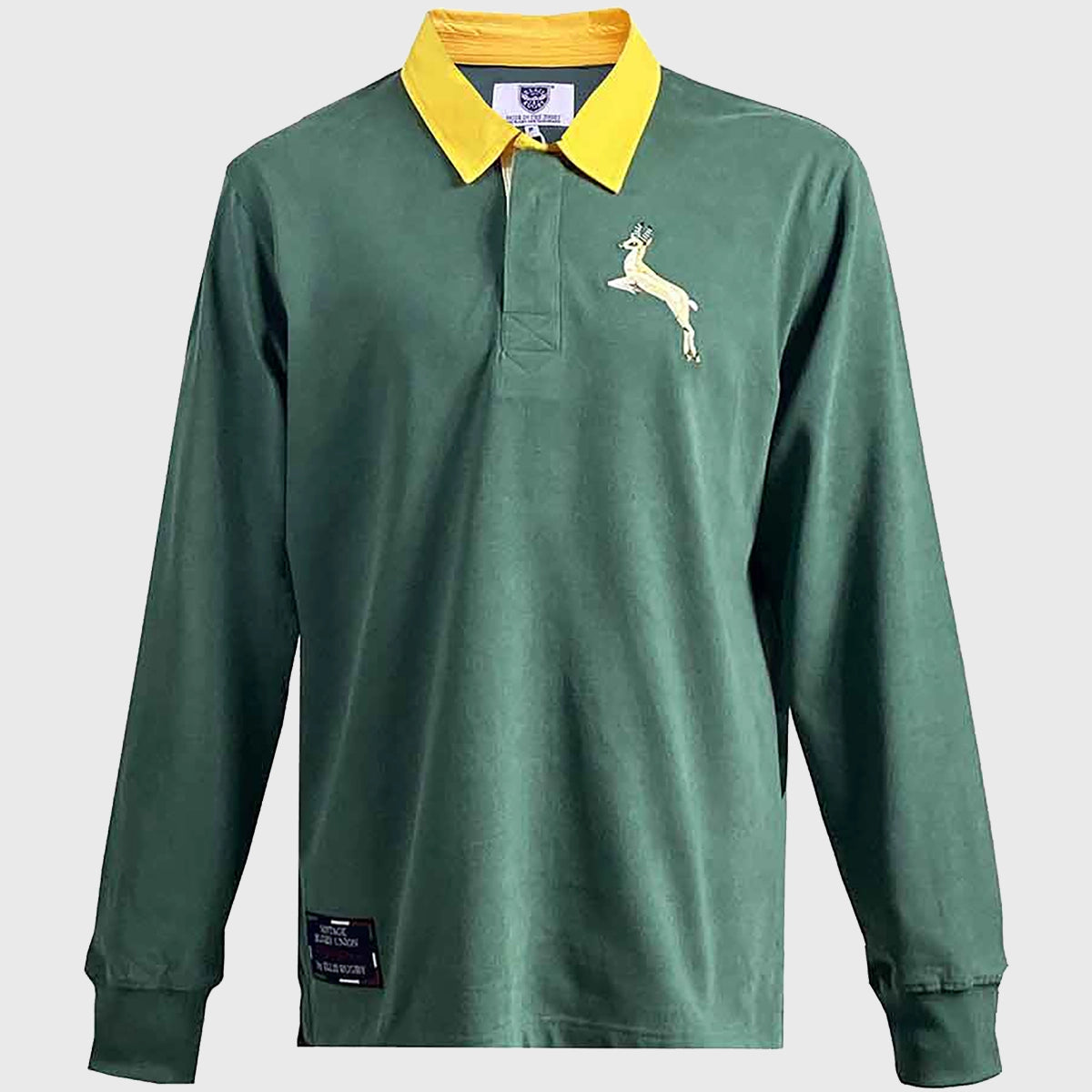 Ellis Rugby Vintage 1937 South Africa Long Sleeve Rugby Jersey - Retro Rugby Shirt for Fans, Collectors & Game Day Outfits