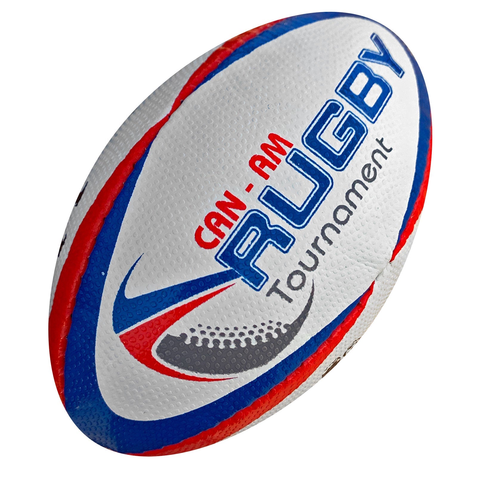 Can Am Rugby Mini Ball - Official Size Mini Rugby Ball for Kids & Adults - Perfect for Training, Backyard Games & Sports Gifts - Durable Rubber Rugby Ball for Practice, Fun & Outdoor Activities