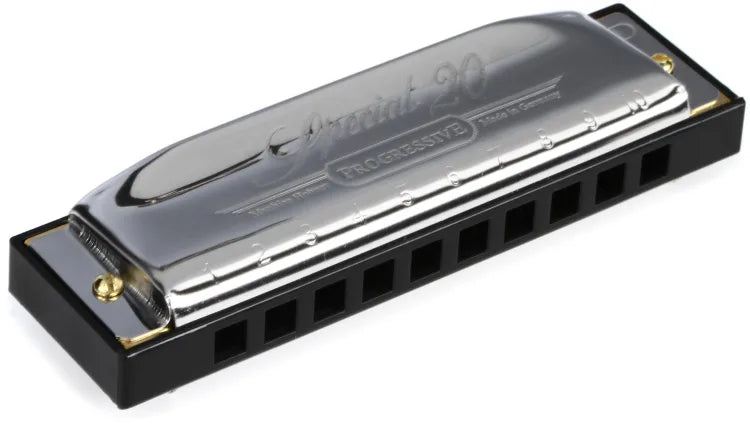 Hohner Special 20 Harmonica in Key of D - Professional Blues & Folk Diatonic Harmonica for Beginners & Musicians - Perfect for Live Performances, Studio Recording & Music Practice
