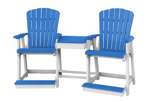 White & Blue