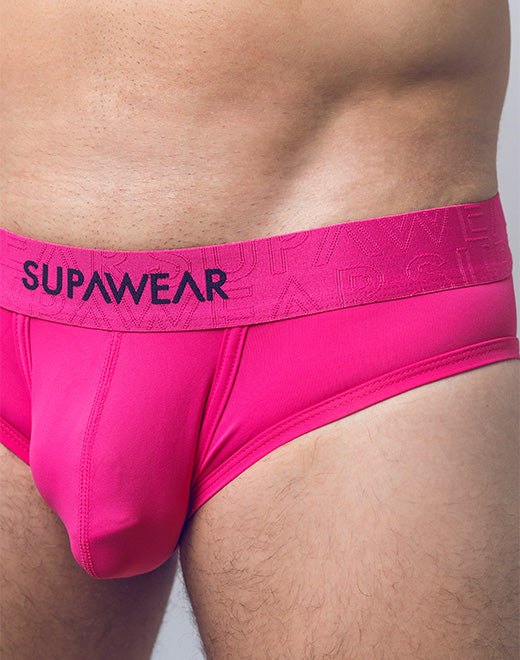 Supawear Neon Brief - High Waist Comfortable Women's Underwear for Workout, Yoga & Daily Wear