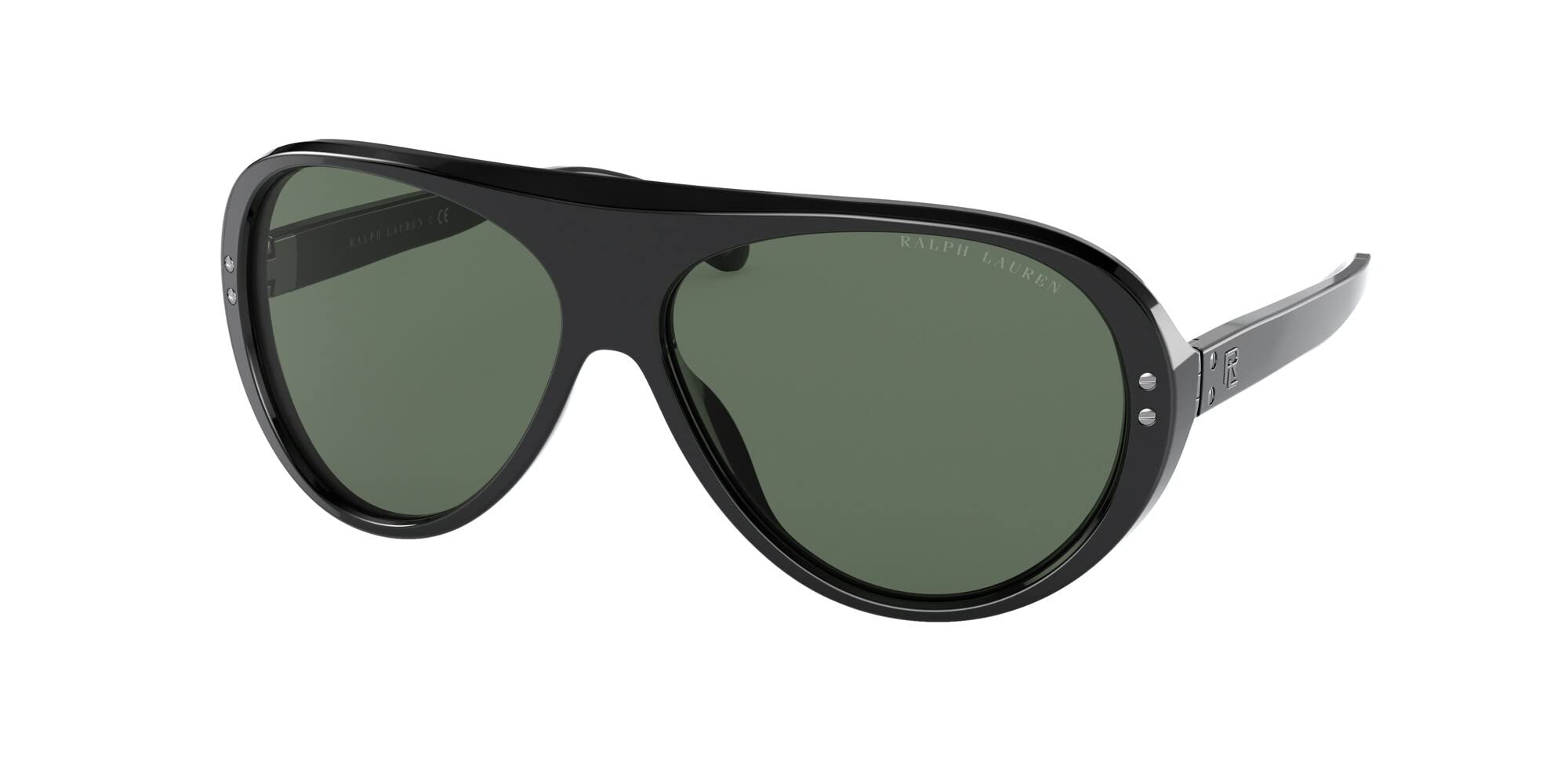 Ralph Lauren Men's RL 8194 Aviator Sunglasses Polarized UV Protection - Classic Pilot Style for Driving, Travel & Outdoor Activities