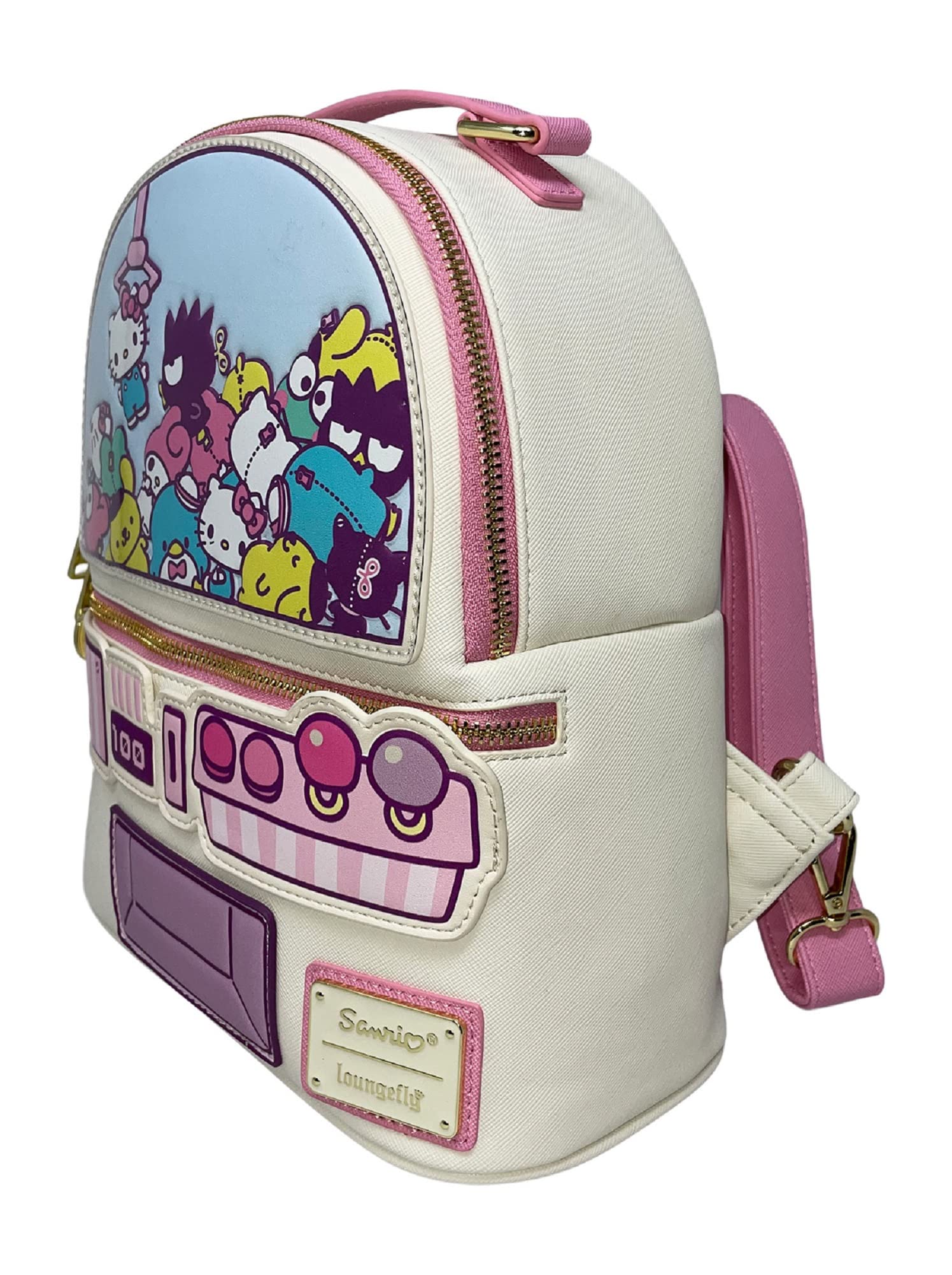 Loungefly Sanrio Hello Kitty and Friends Claw Machine Women's Crossbody Bag - Cute Cartoon Shoulder Purse for Collectors, Anime Fans & Kawaii Fashion | Perfect for Cosplay, Conventions & Daily Use