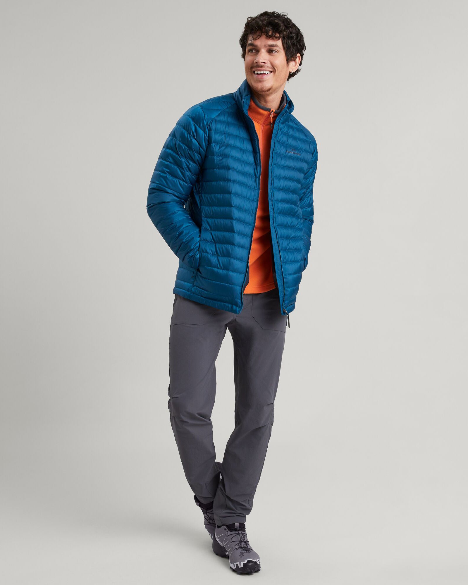 Men's Heli R Down Jacket - Lightweight Warm Winter Coat for Outdoor Activities | Hiking, Skiing & Cold Weather Protection
