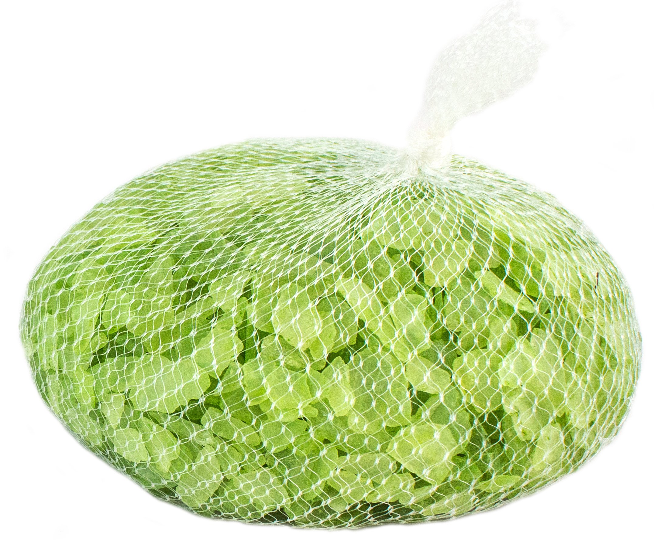 SuperMoss (24190) Chartreuse Sea Glass Vase Filler - 4 lb Bulk Decorative Glass Stones for Wedding Centerpieces, Floral Arrangements & Home Decor