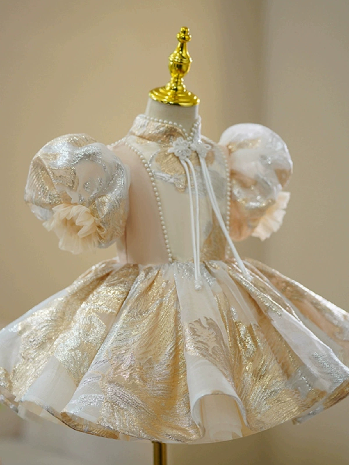 Sparkly Sequin Embroidery Princess Dress for Baby Girls - Toddler Birthday Party & Pageant Gown - Perfect for Special Occasions, Photoshoots, and Dress-Up Play