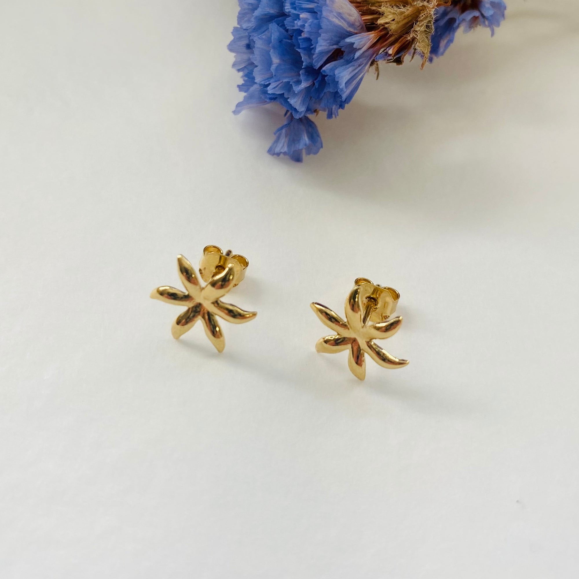 Golden Star Tessa Earrings for Women - Elegant Dangle Earrings for Party, Wedding & Everyday Wear
