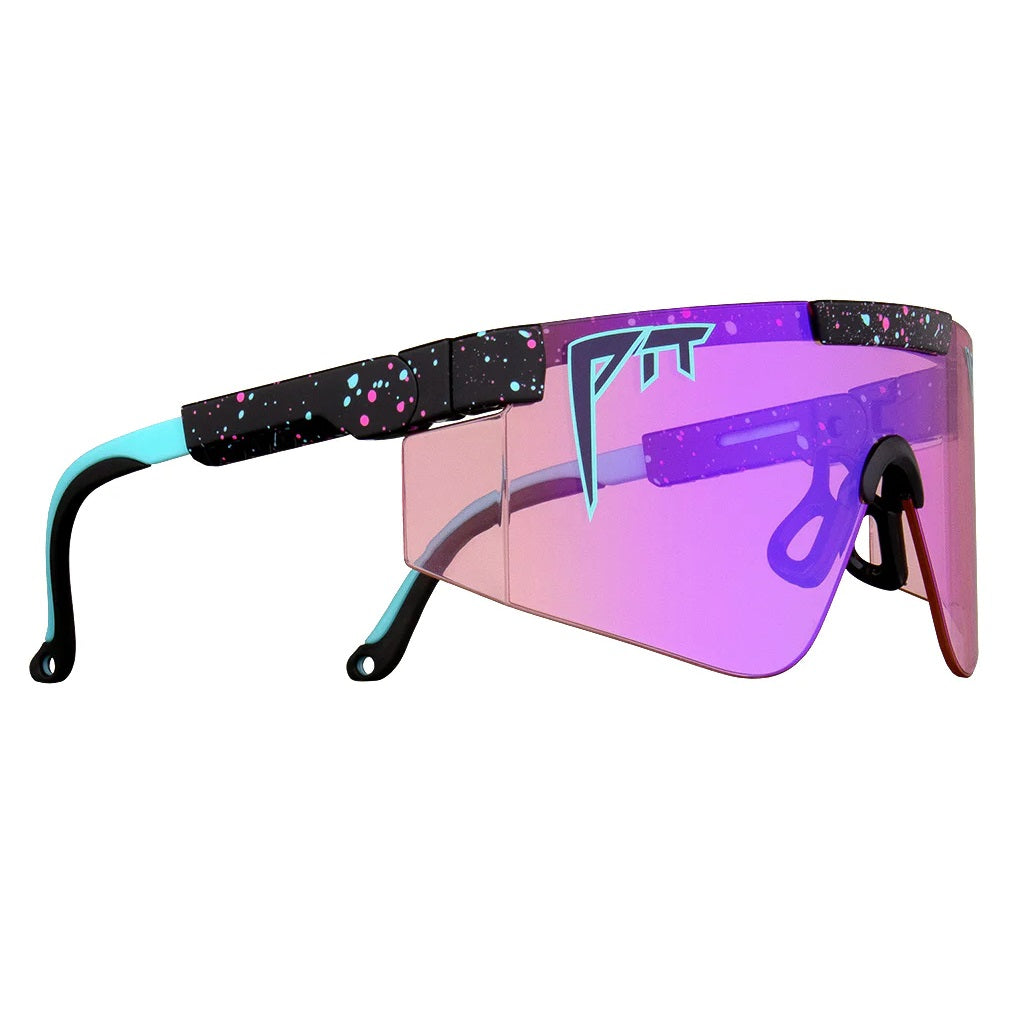 Pit Viper The 2000's Afterparty Sunglasses - Retro 90s Style UV Protection Shades for Outdoor Sports, Concerts & Nightlife