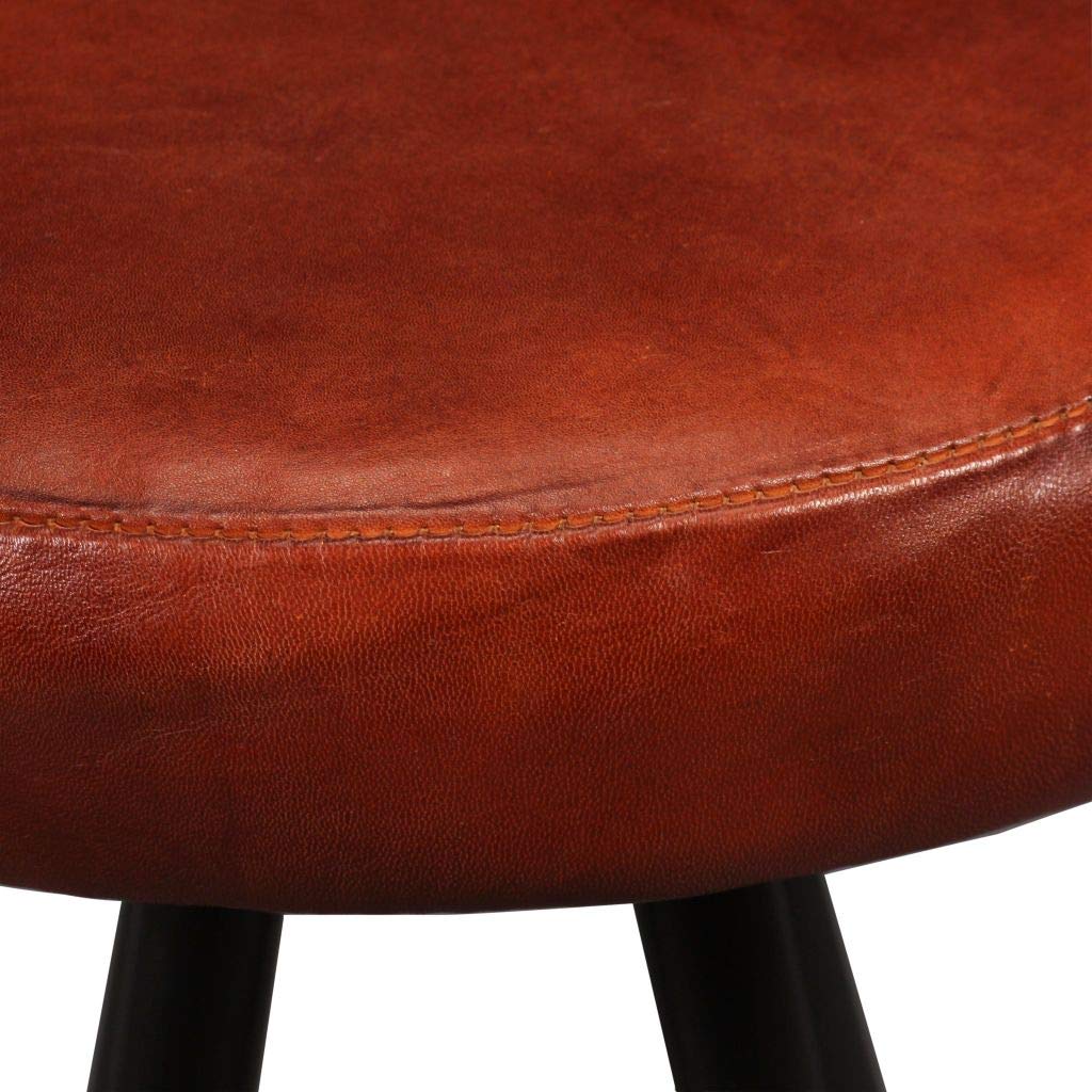 Modern Bar Stools Set of 2 - Counter Height Leather Barstools for Kitchen, Dining & Patio - Indoor/Outdoor Use - Fast Shipping | Perfect for Home Bars, Breakfast Nooks & Outdoor Entertaining