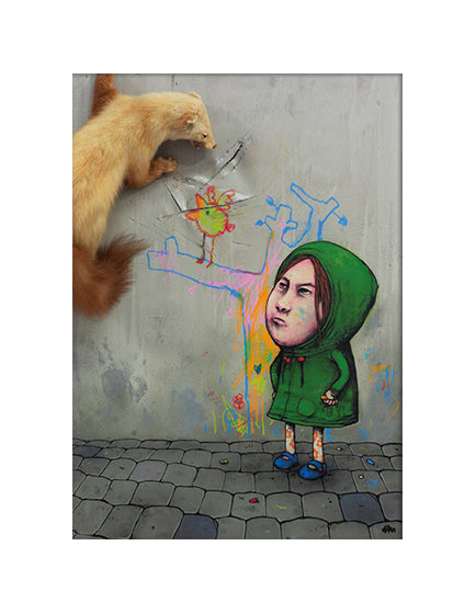DRAN - The Little Girl and the Weasel | French Children's Book for Kids & Toddlers | Perfect for Bedtime Stories & Early Learning