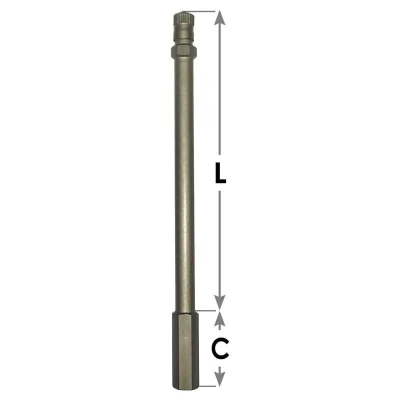 AA Metal Truck Valve Extension - Heavy Duty Air Chuck Adapter for Tires, Wheels & Inflators - Perfect for Trucks, SUVs, RVs & Off-Road Vehicles