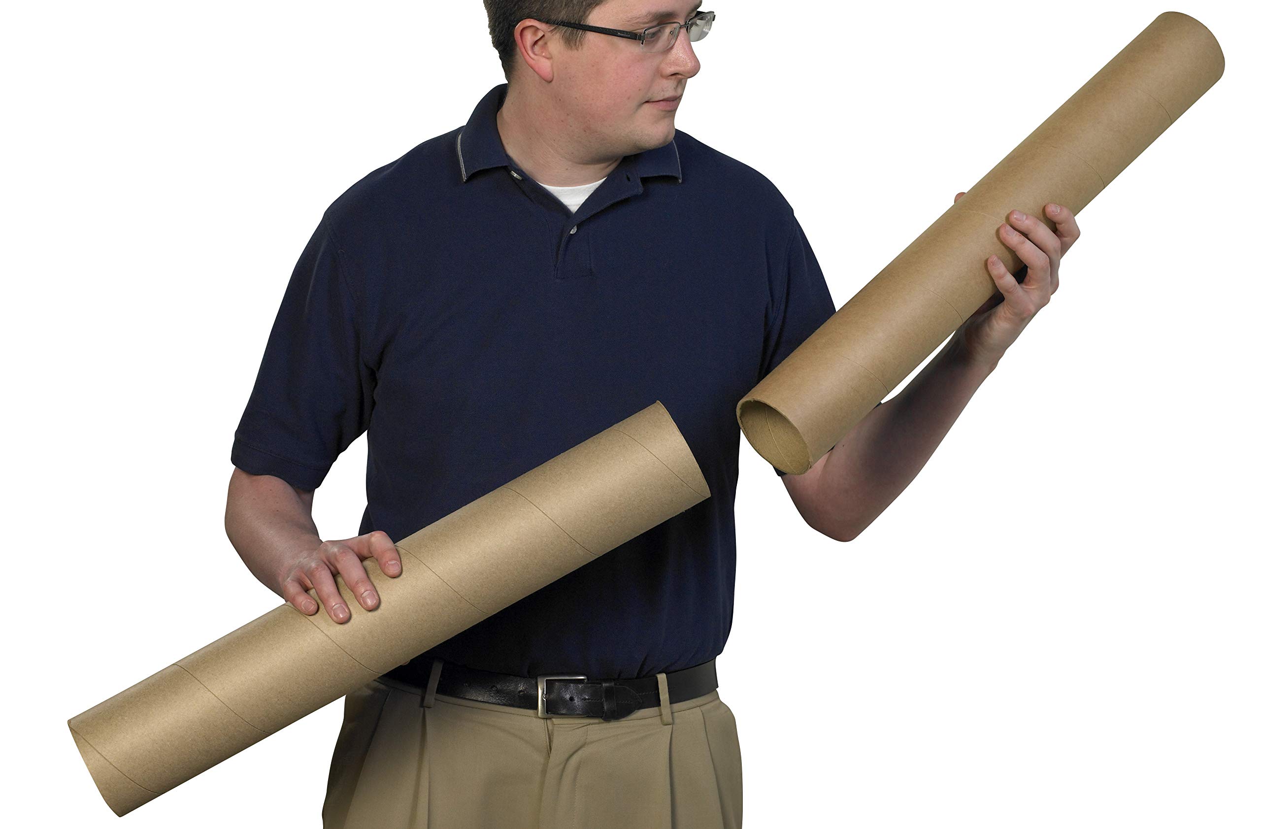 Tape Logic TLP32512AT Adjustable Kraft Paper Tubes 3 1/4