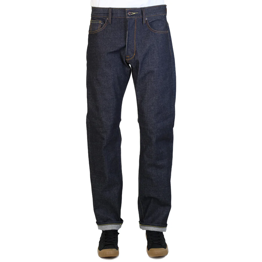 Railcar Fine Goods Rebels X100 Straight 15oz Japanese Dark Indigo Selvedge Denim Jeans - Premium Raw Selvedge Jeans for Men, Durable Workwear & Casual Style