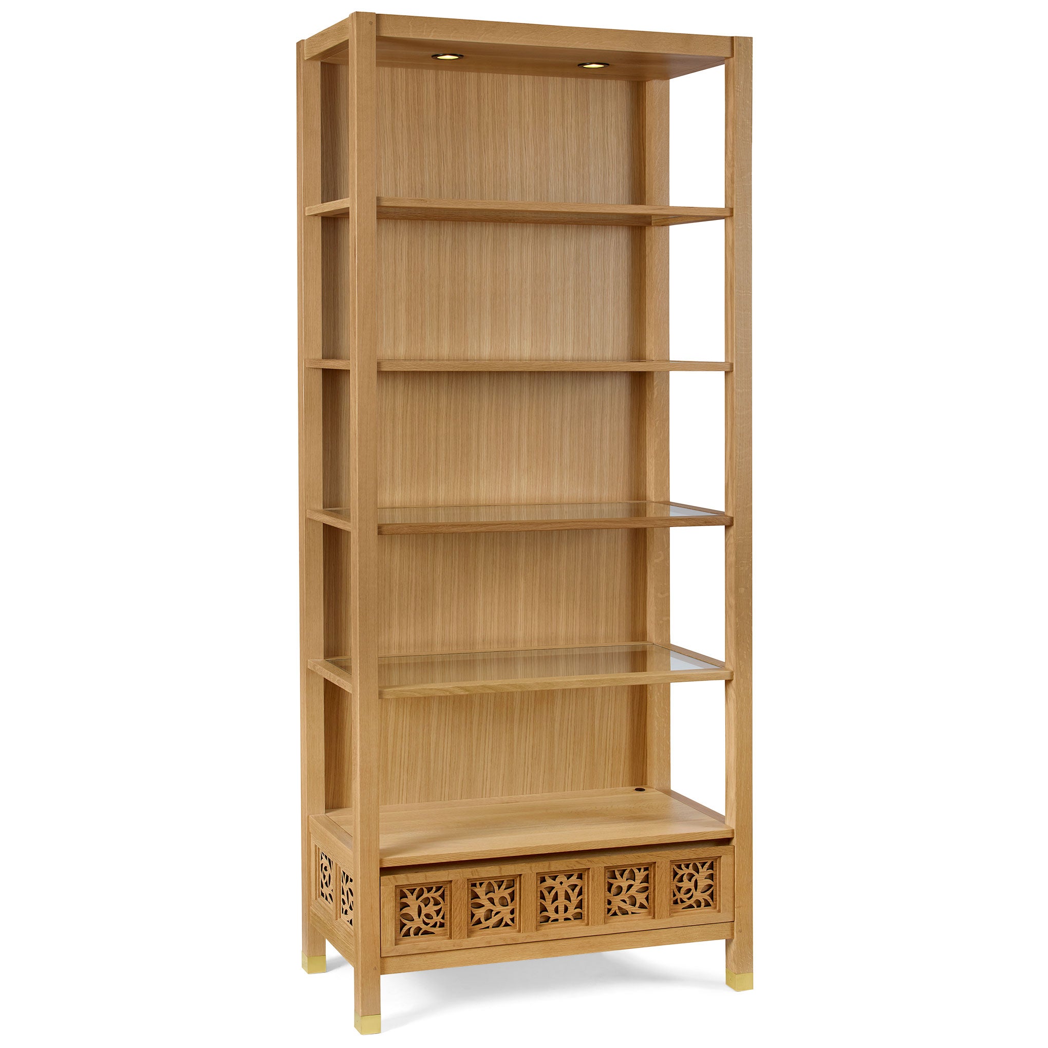 Surrey Hills Bookcase - Modern Wooden Bookshelf for Home & Office - Perfect for Living Room, Bedroom, or Study Organization