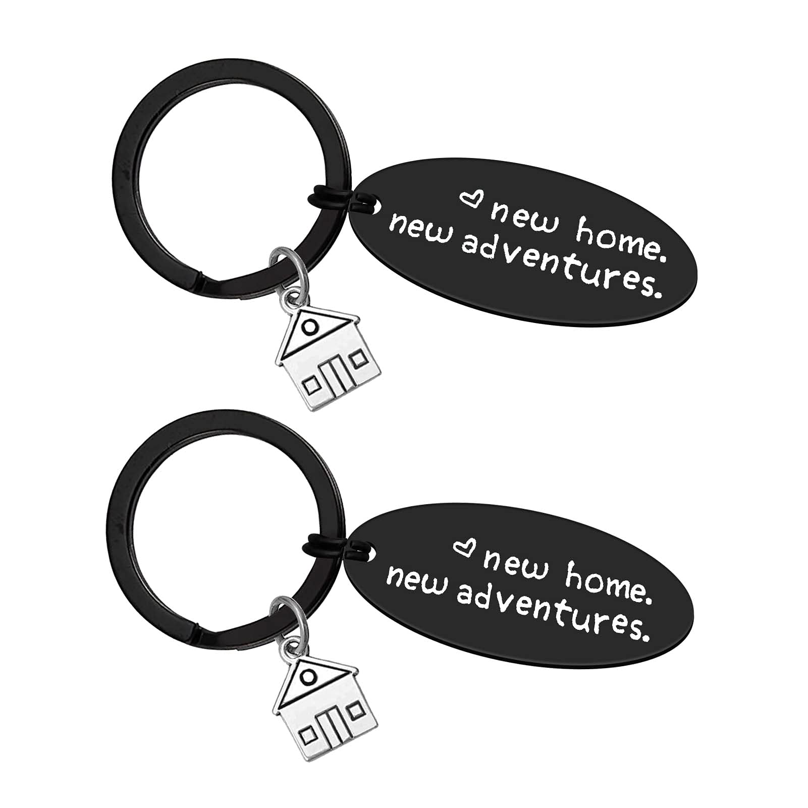 Xiahuyu New Home Keychain - Housewarming Gift for New Homeowners, First Home & Moving In Present - Perfect for House Keys, Welcome Gifts & New Home Decor