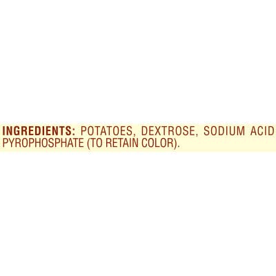 Ore-Ida Diced Hash Brown Potatoes - Gluten Free, Kosher Certified - Crispy Golden Frozen Potatoes - 60 Calories per Serving - 8 Pack (32oz Each) - Perfect for Breakfast, Brunch & Family Meals