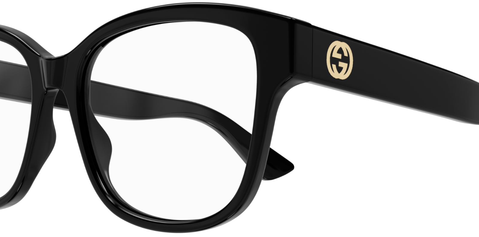 Gucci GG1340O 001 Black Square Oversized Women's Eyeglasses - Fashionable Sunglasses for Women, UV Protection, Perfect for Outdoor Activities & Daily Wear