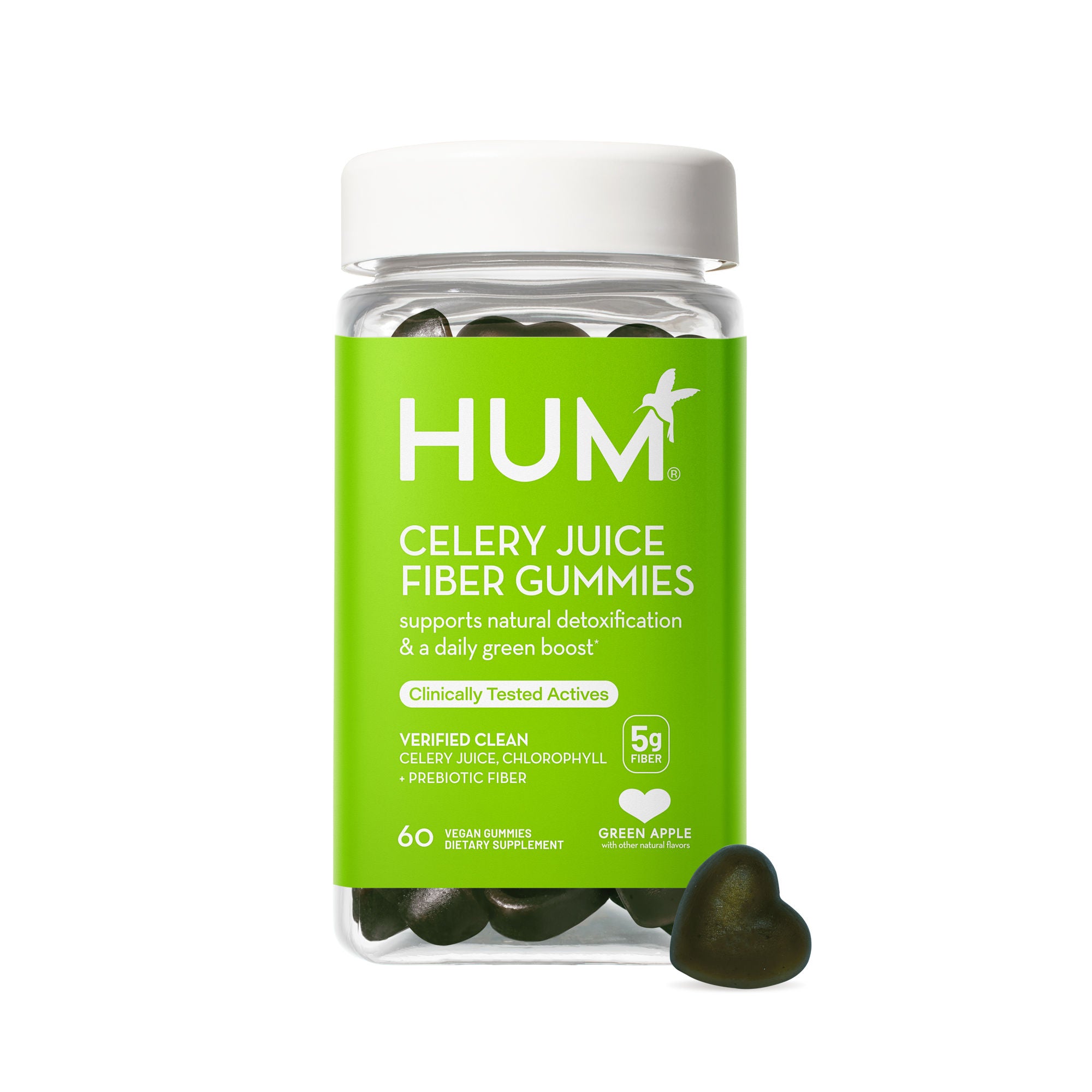 Organic Celery Juice Fiber Gummies for Digestive Health - Vegan, Gluten-Free Supplement for Gut Support & Detox - Perfect for Daily Wellness Routine & On-the-Go Nutrition
