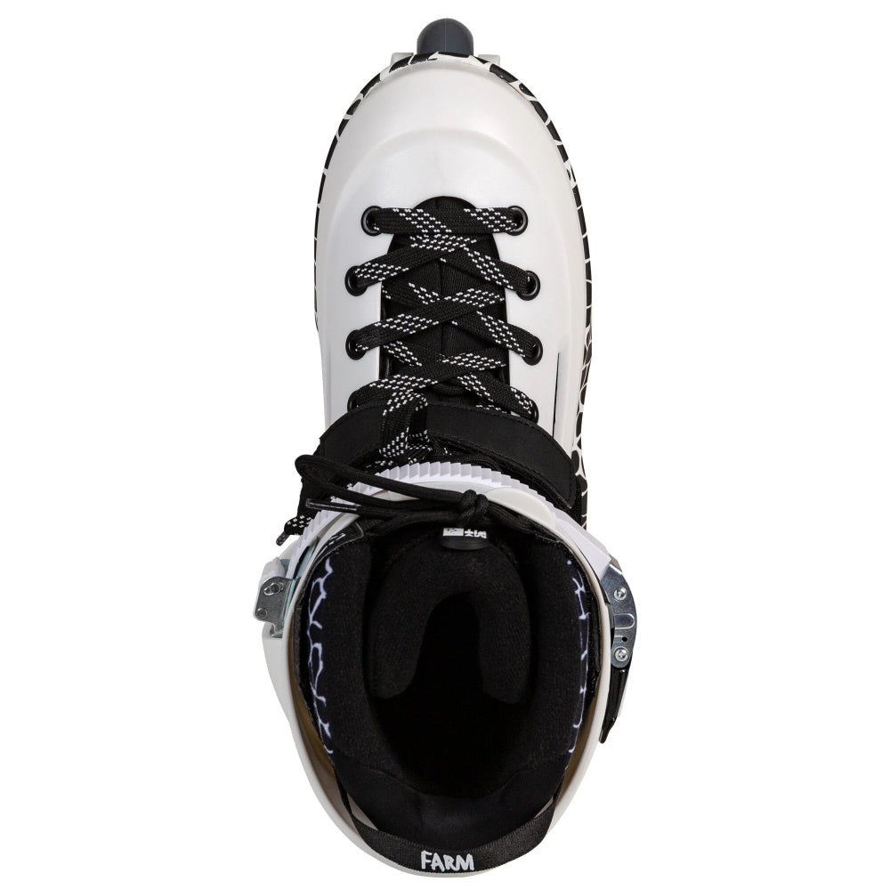 USD Sway Chris Farmer Pro Inline Aggressive Skates - High Performance Aggressive Rollerblades for Street Skating, Park Tricks & Urban Freestyle (Men/Women)