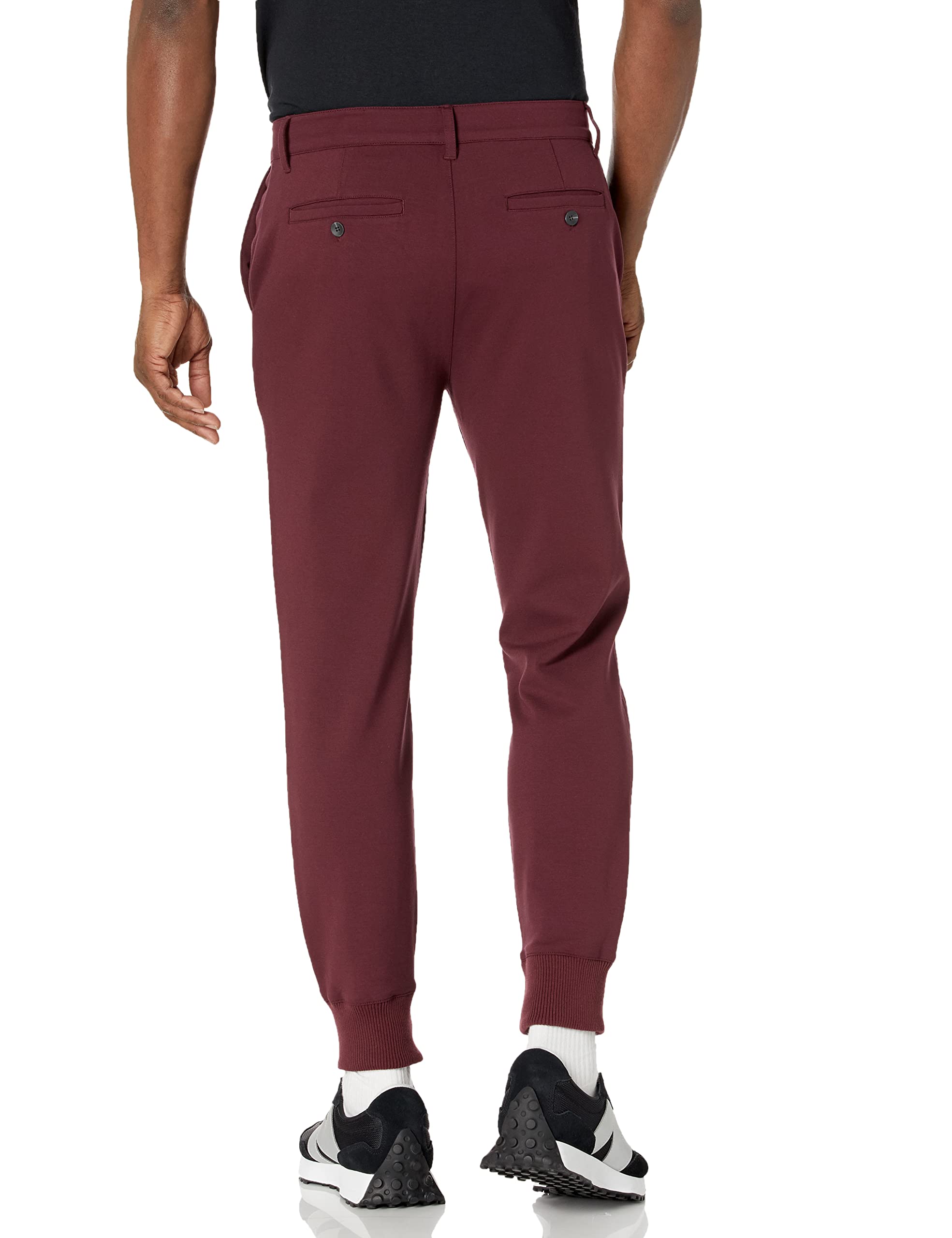 PAIGE Men's Elmwood Transcend Knit Tech Jogger Pants - Comfortable Stretch Athletic Trousers for Workout, Running & Casual Wear