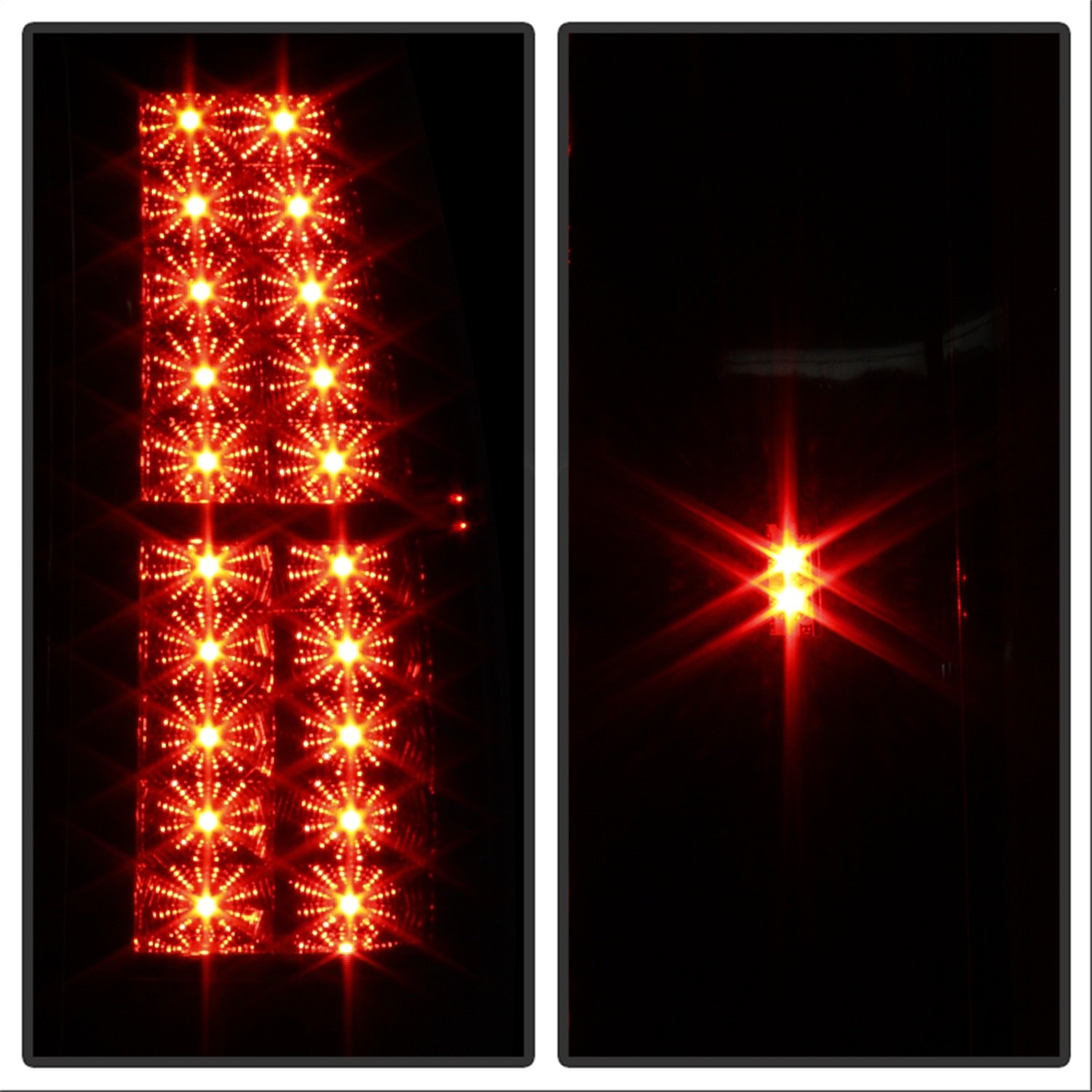 Spyder Auto 5078087 LED Tail Lights Black/Smoked - High-Performance Brake Lights for Trucks & SUVs