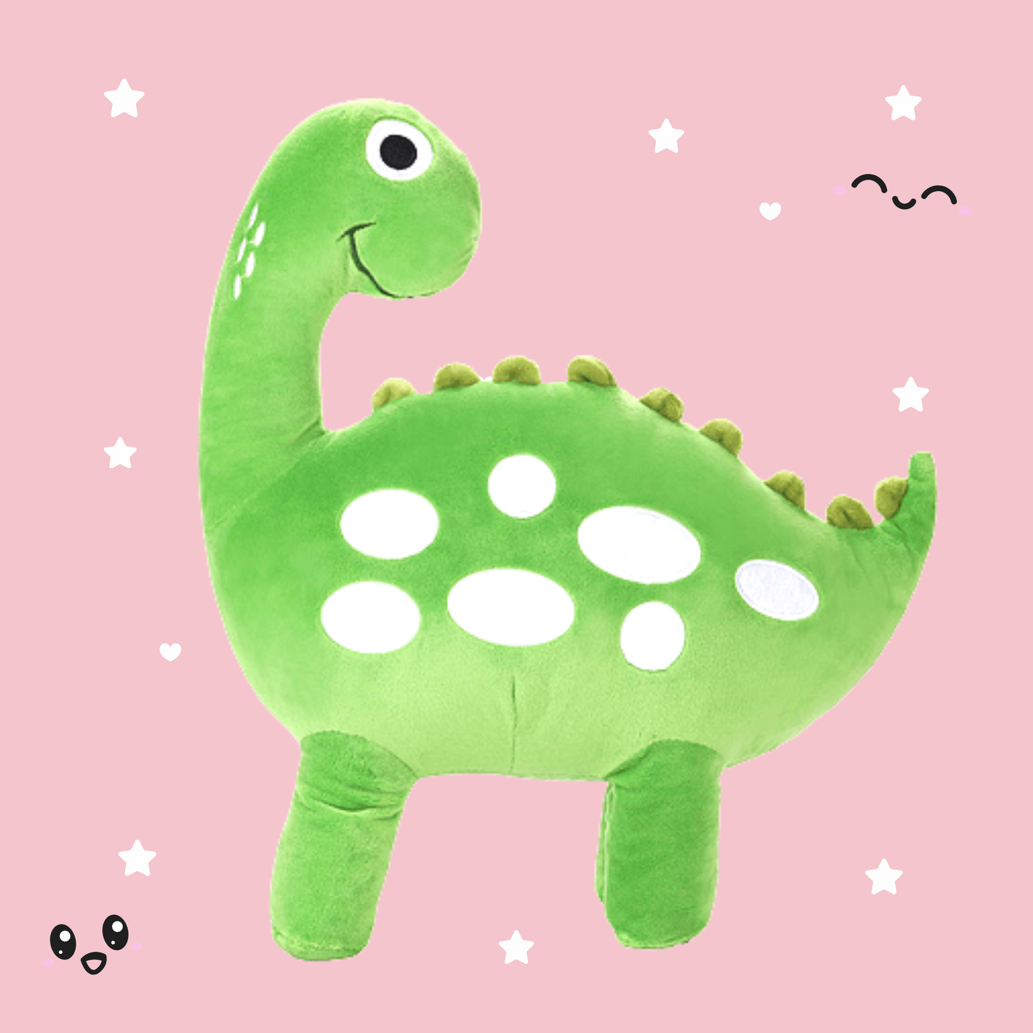 Cute Brucie The Dinosaur Plush Toy - Soft Stuffed Animal for Kids, Best Gift for Birthday & Christmas, Perfect for Cuddling, Nursery Decor and Dinosaur Theme Parties
